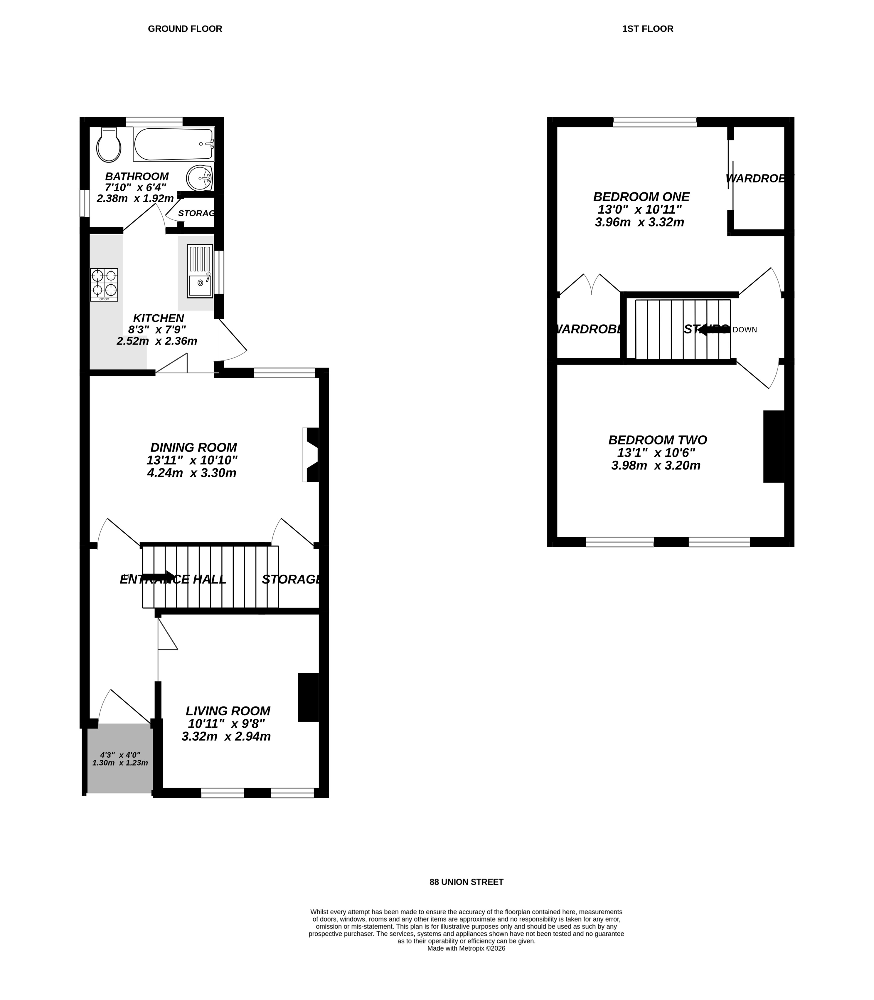 Union Street, Hampshire floorplan