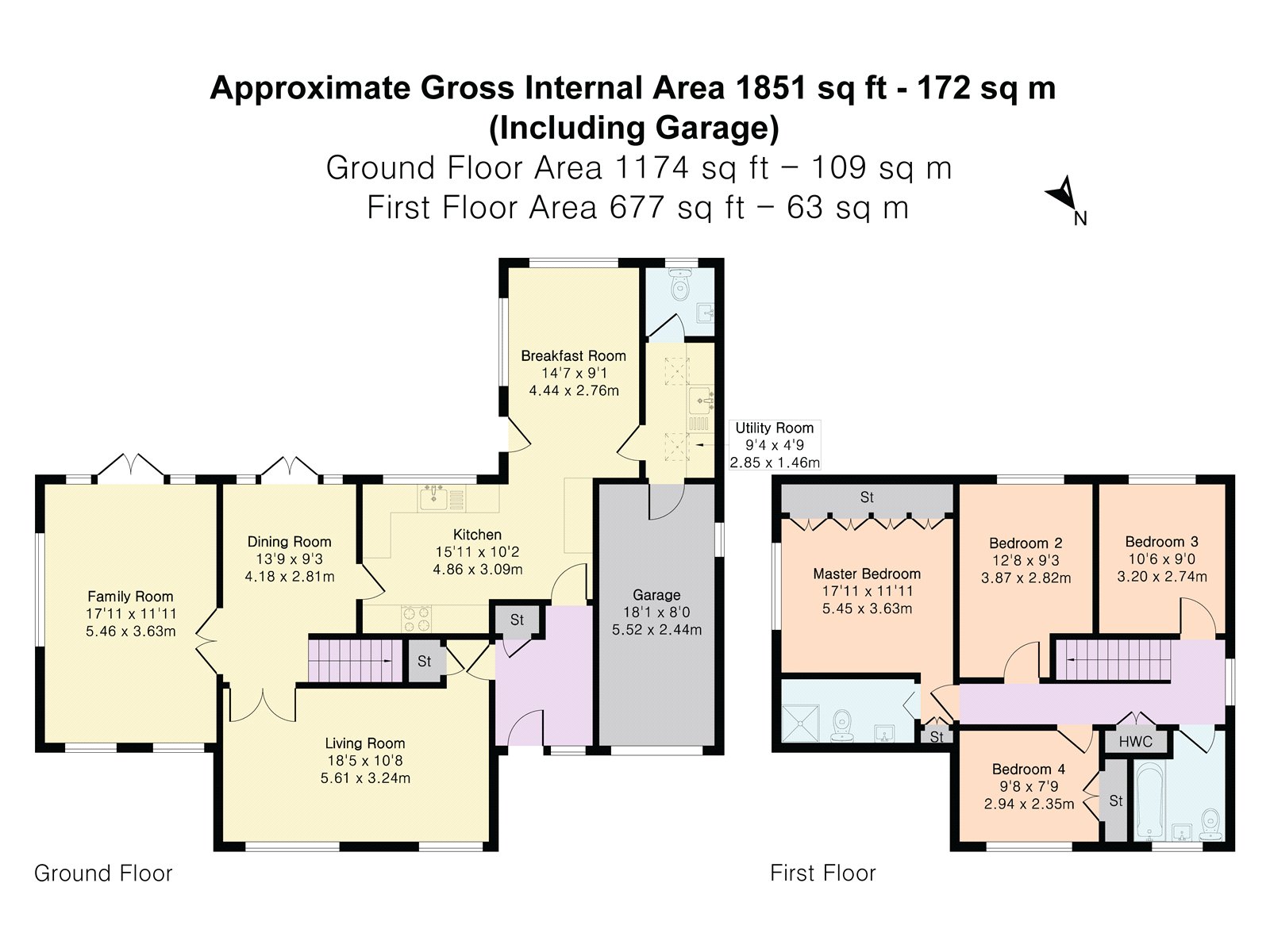 7, Druids Walk, Oxfordshire floorplan