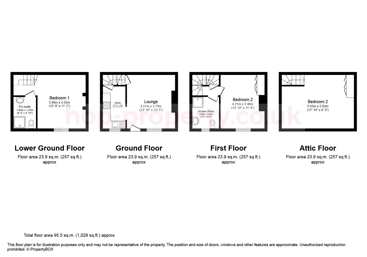 Harold View, Leeds floorplan