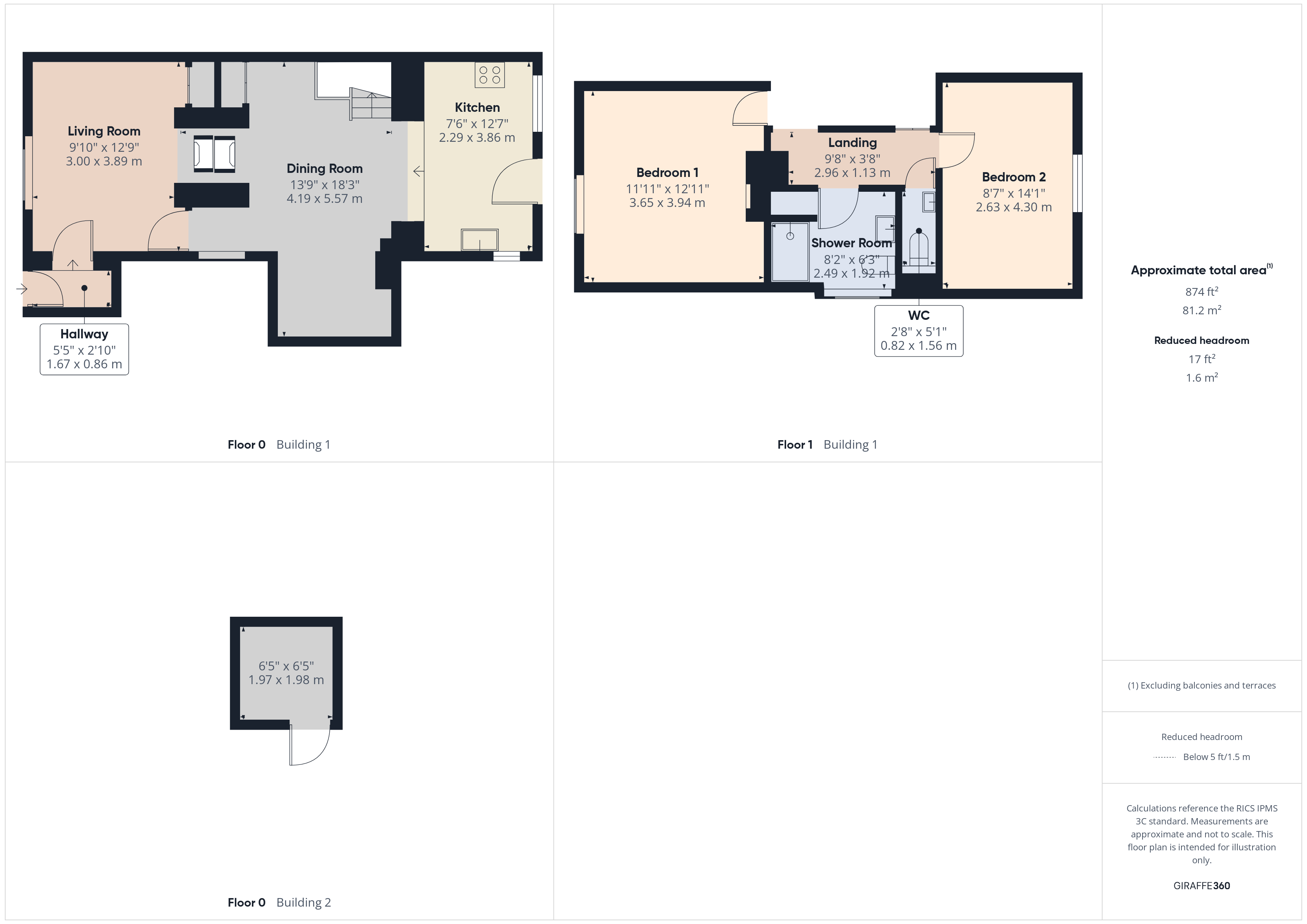 3 Post Office Cottages,, Whitstone, Cornwall floorplan