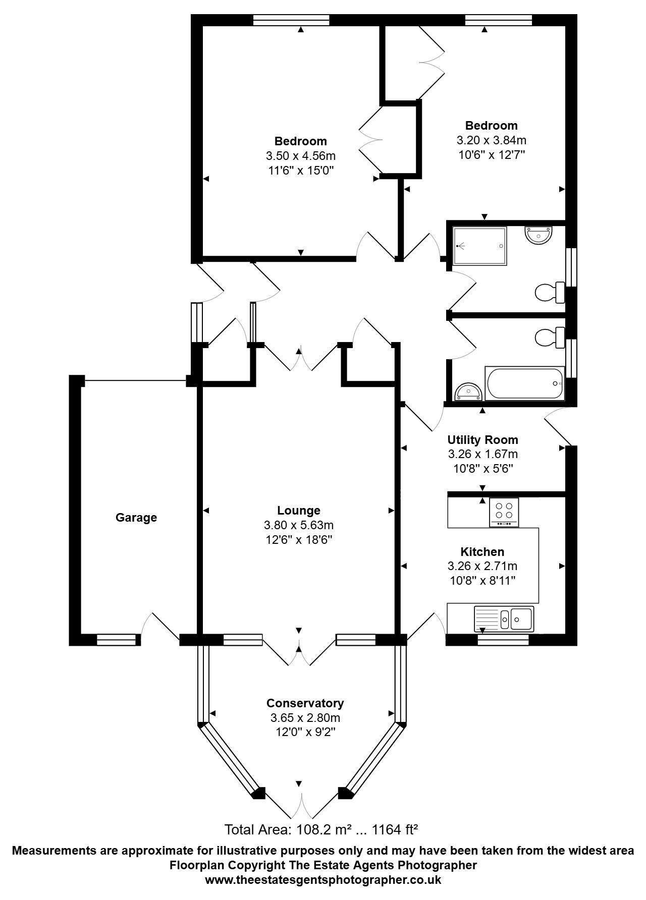 47, Cheltenham Drive, Leigh On Sea floorplan