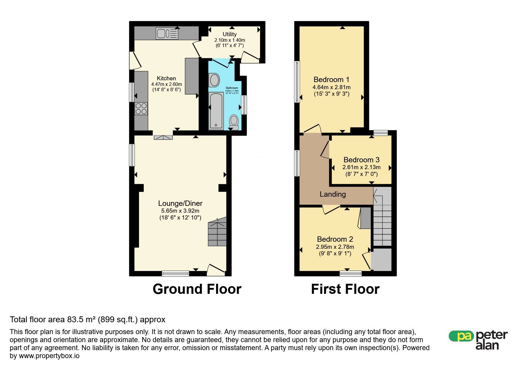 1, Moriah Street, Merthyr Tydfil floorplan