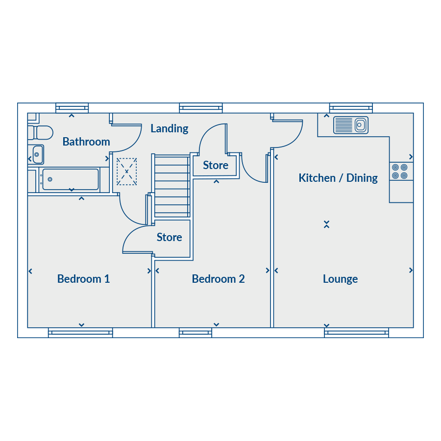 Plot 20, Cambridge Road, Grimsby floorplan