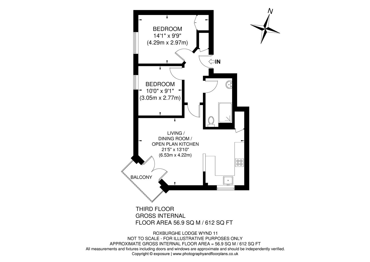 11, Roxburghe Lodge Wynd, Dunbar floorplan
