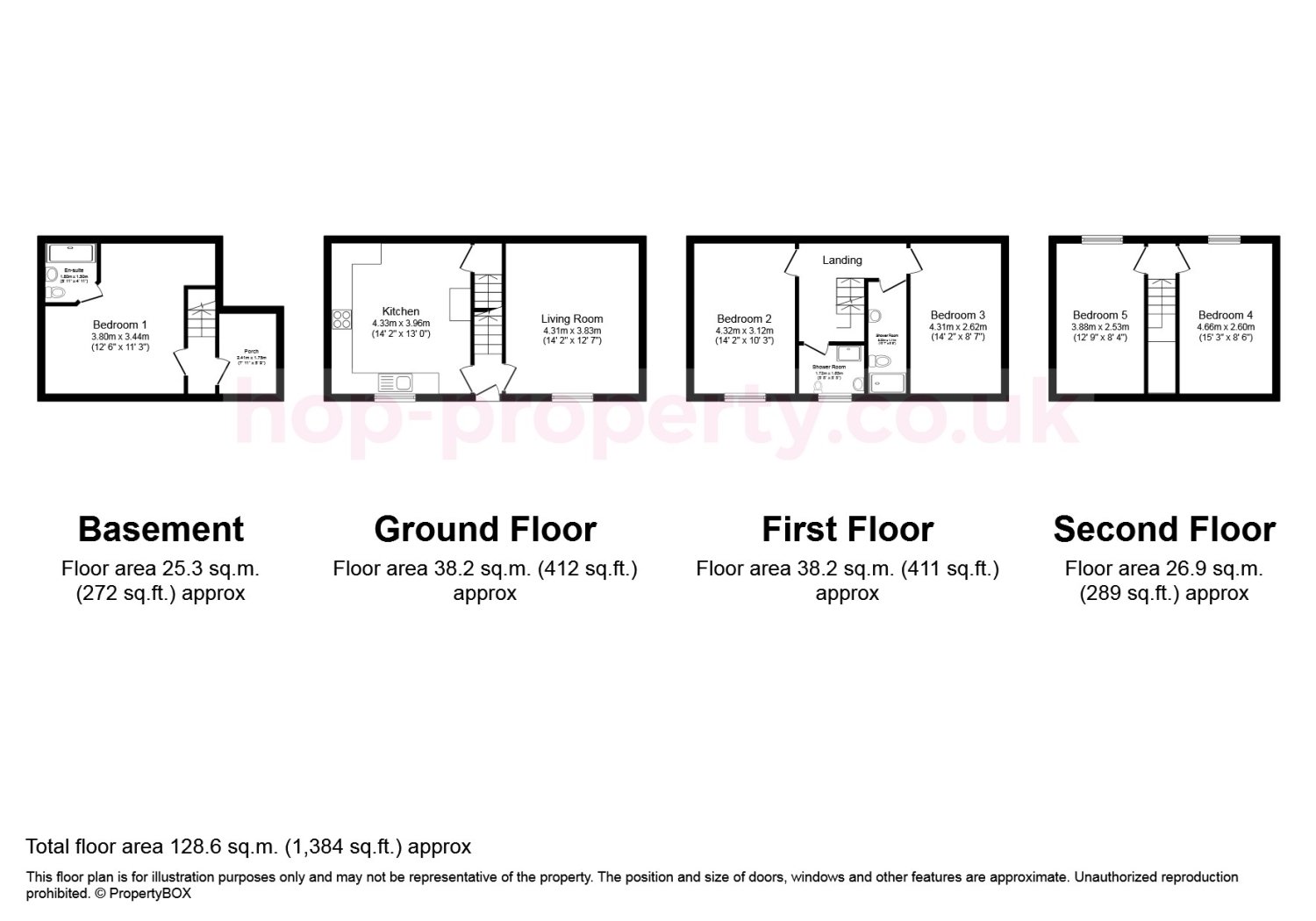 Spring Grove View, Leeds floorplan