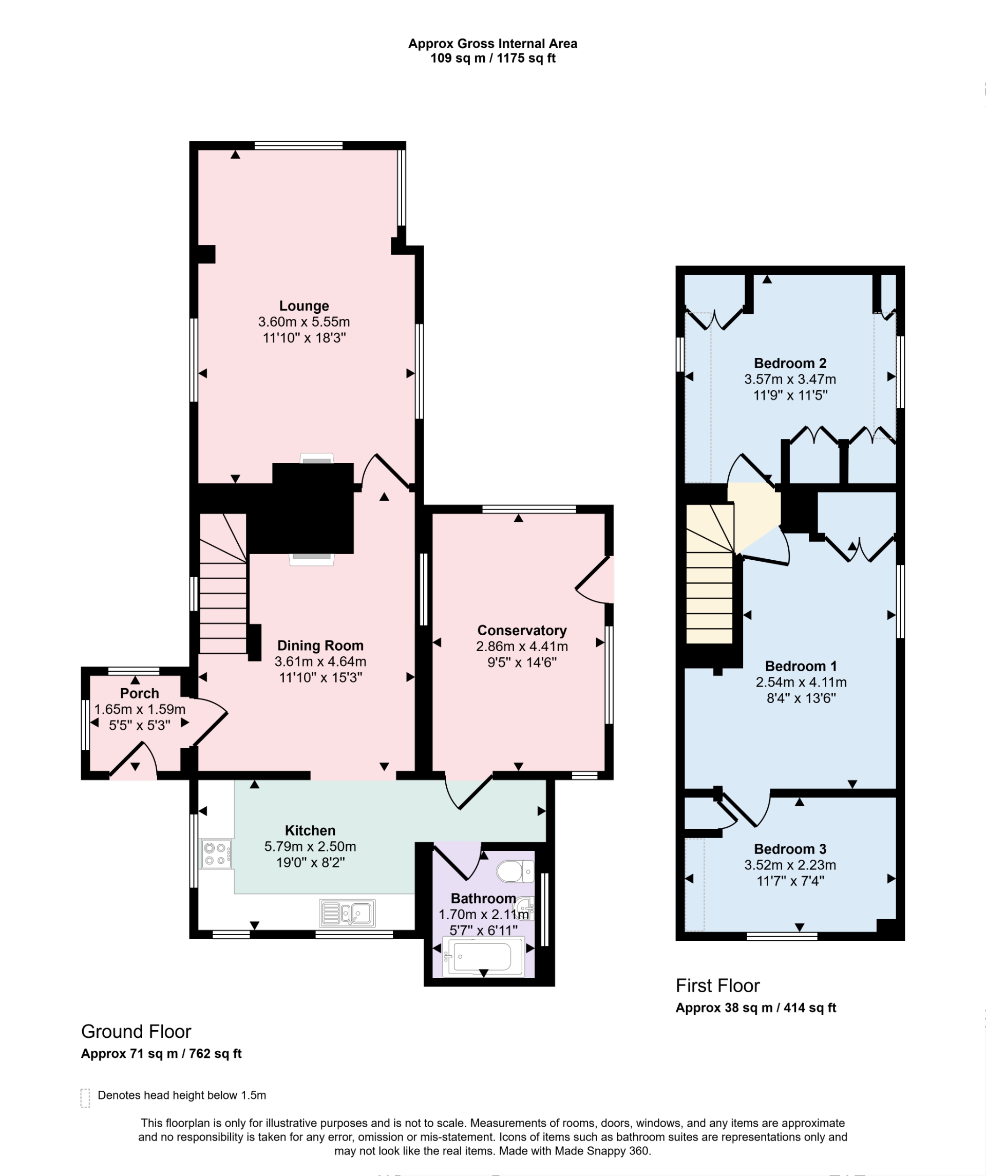 Old Cottage, Orby Road, Skegness floorplan