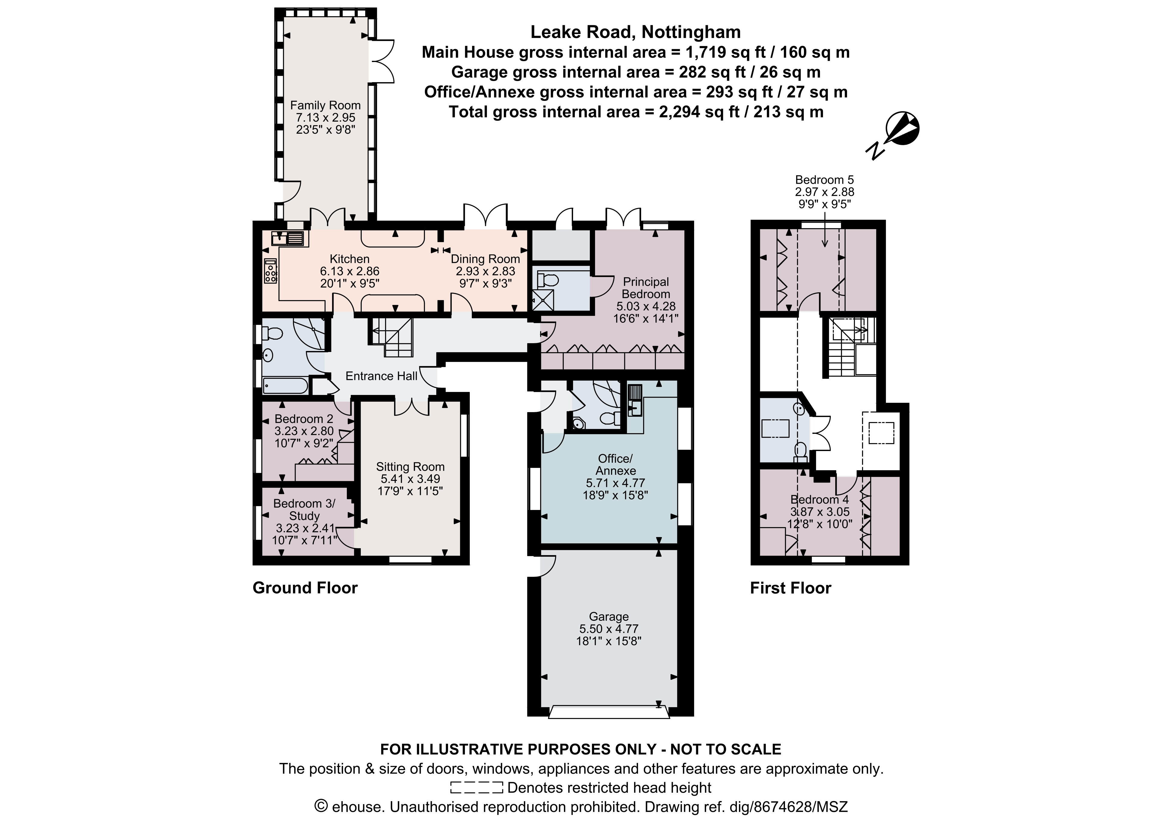 37, Leake Road, Nottingham floorplan