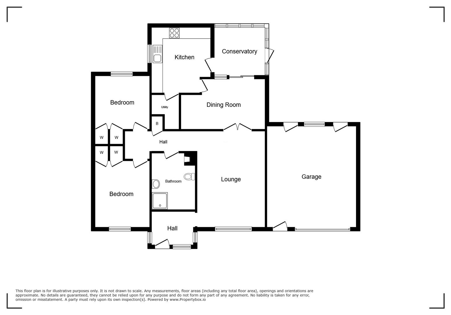 17, Queens Drive, Bury St. Edmunds floorplan