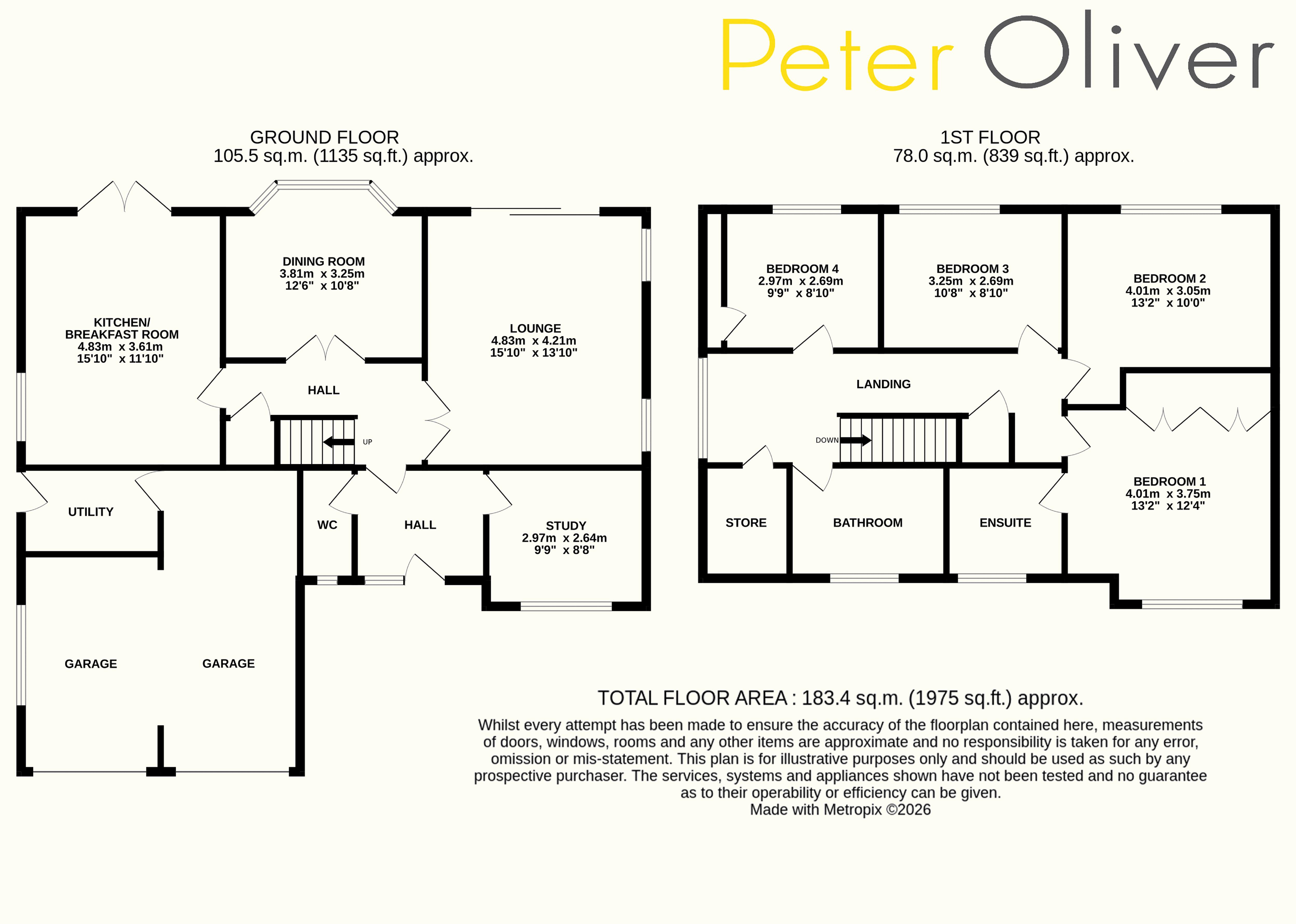 6, Forest Park, Maresfield floorplan