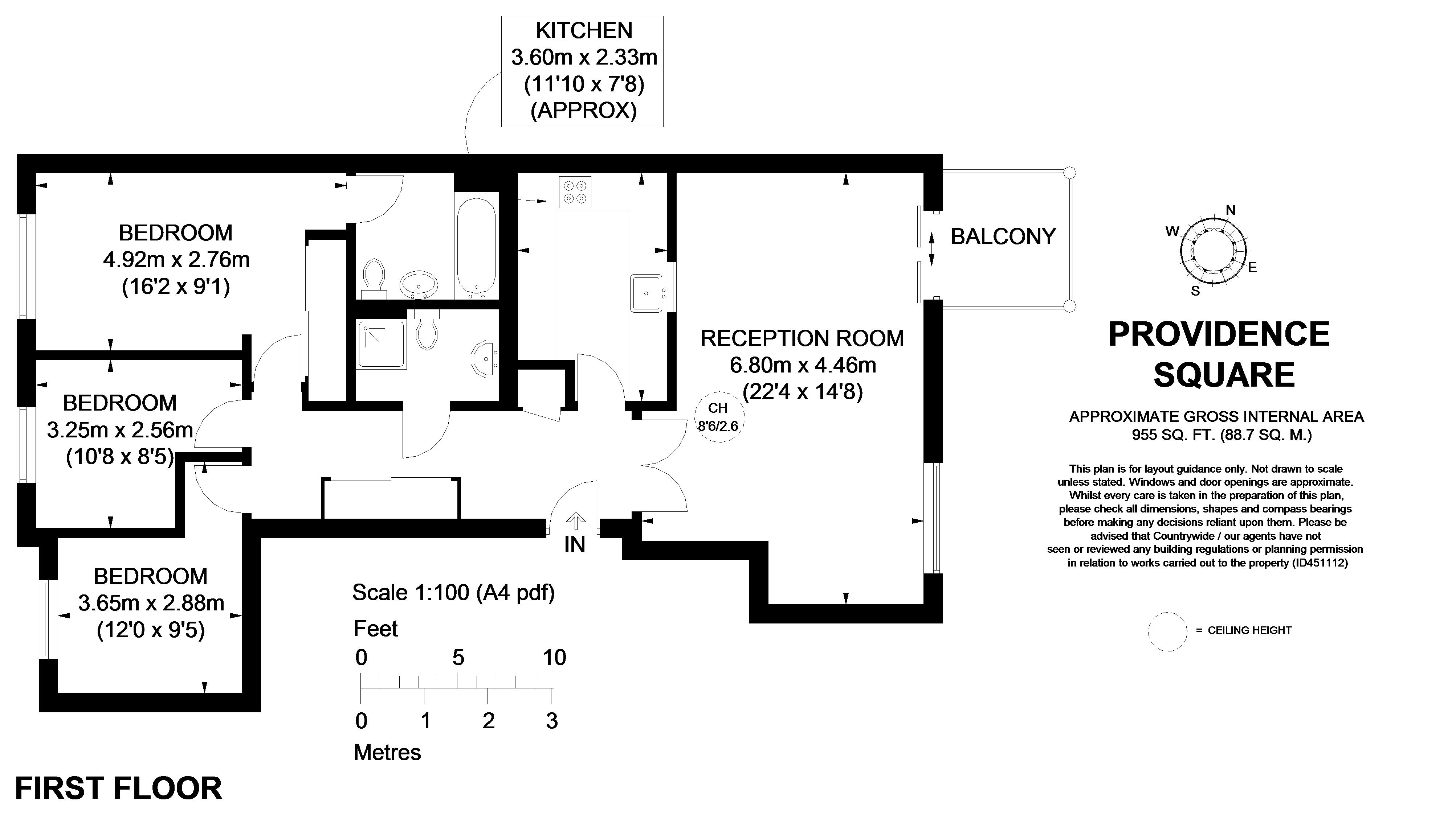 3 Bedrooms Flat to rent in Providence Square, London SE1