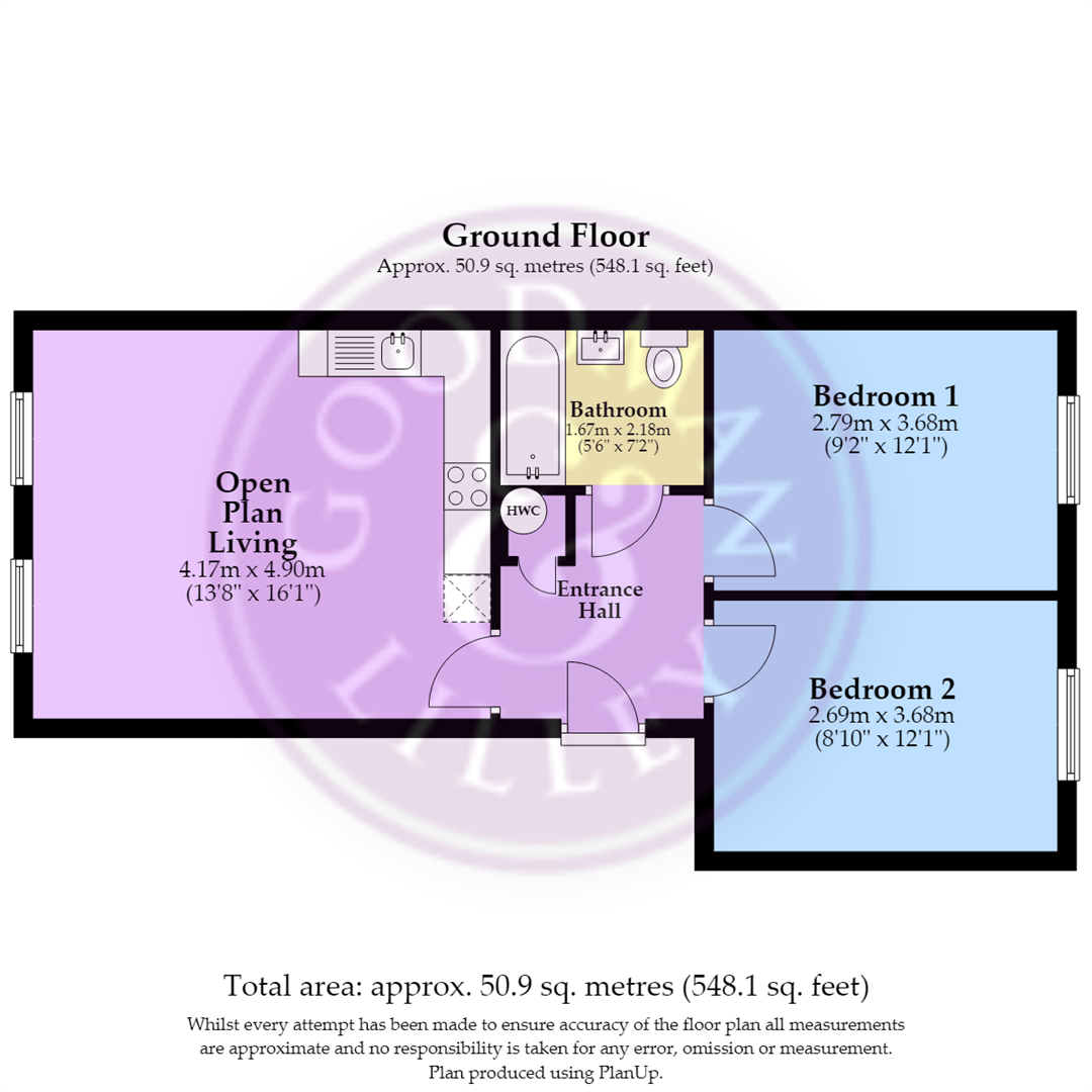 Flat 2, 192 Avonmouth Road, Bristol floorplan