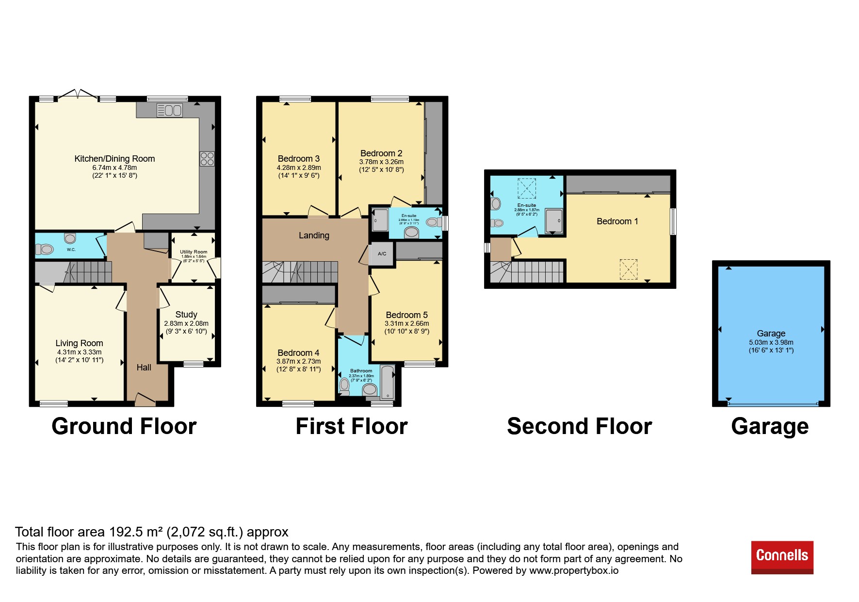 4, Windmill Close, RUGBY floorplan