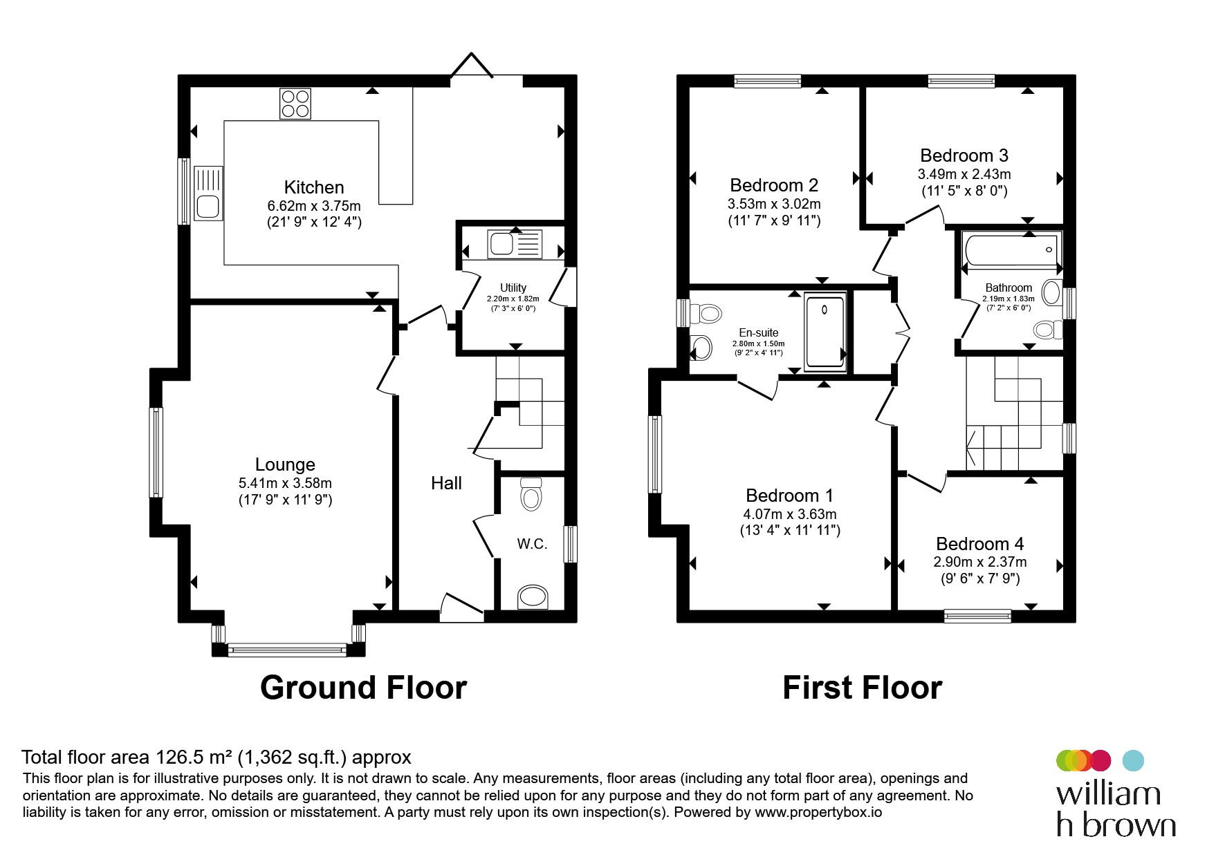 10, Willow Drive, Worksop floorplan