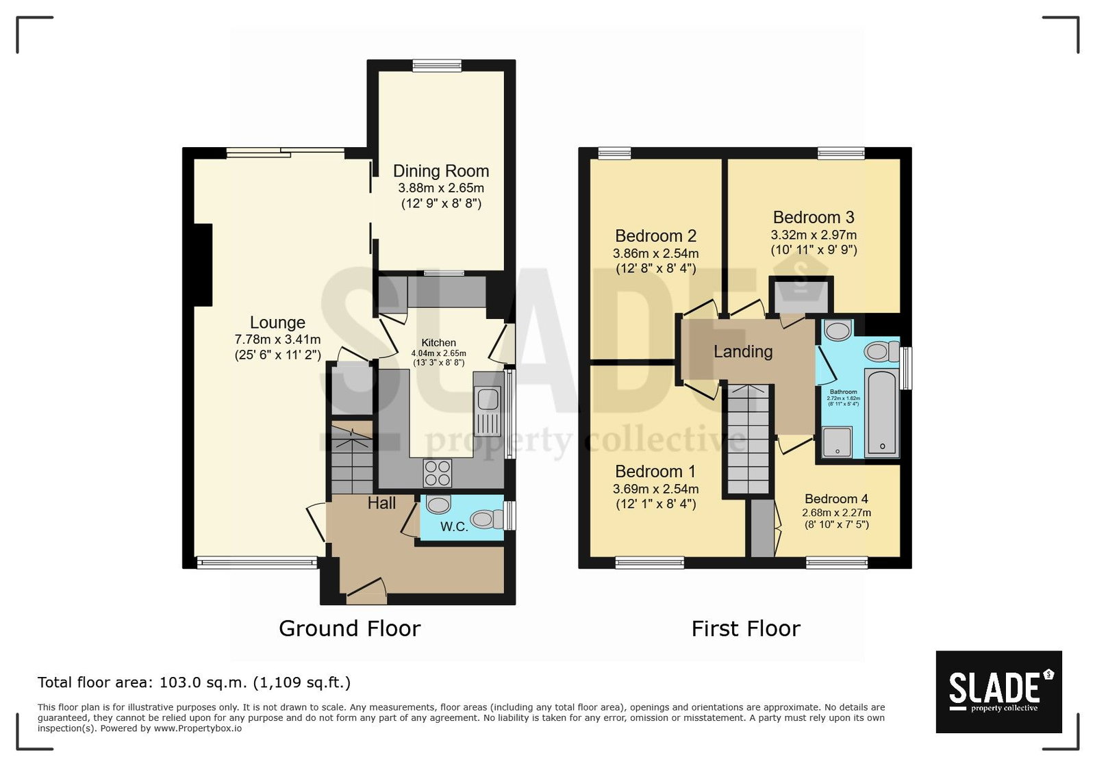 49, Woodfield Heights, Tettenhall, Wolverhampton floorplan