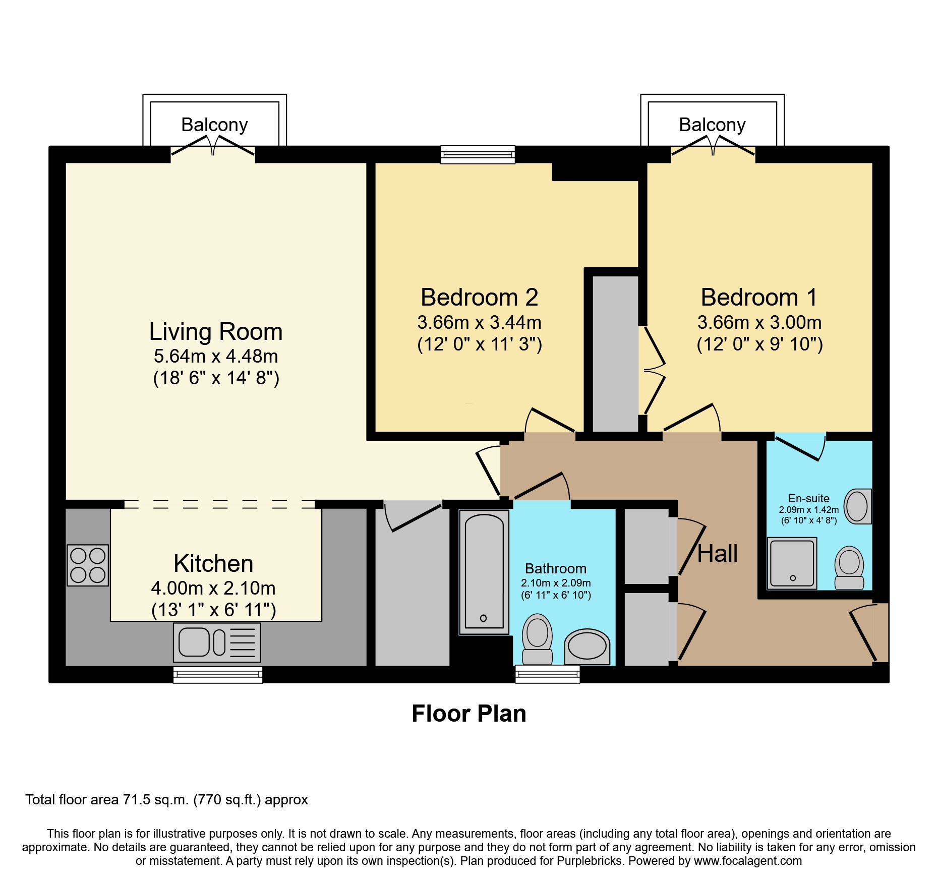 68, Horseshoe Crescent, Birmingham floorplan