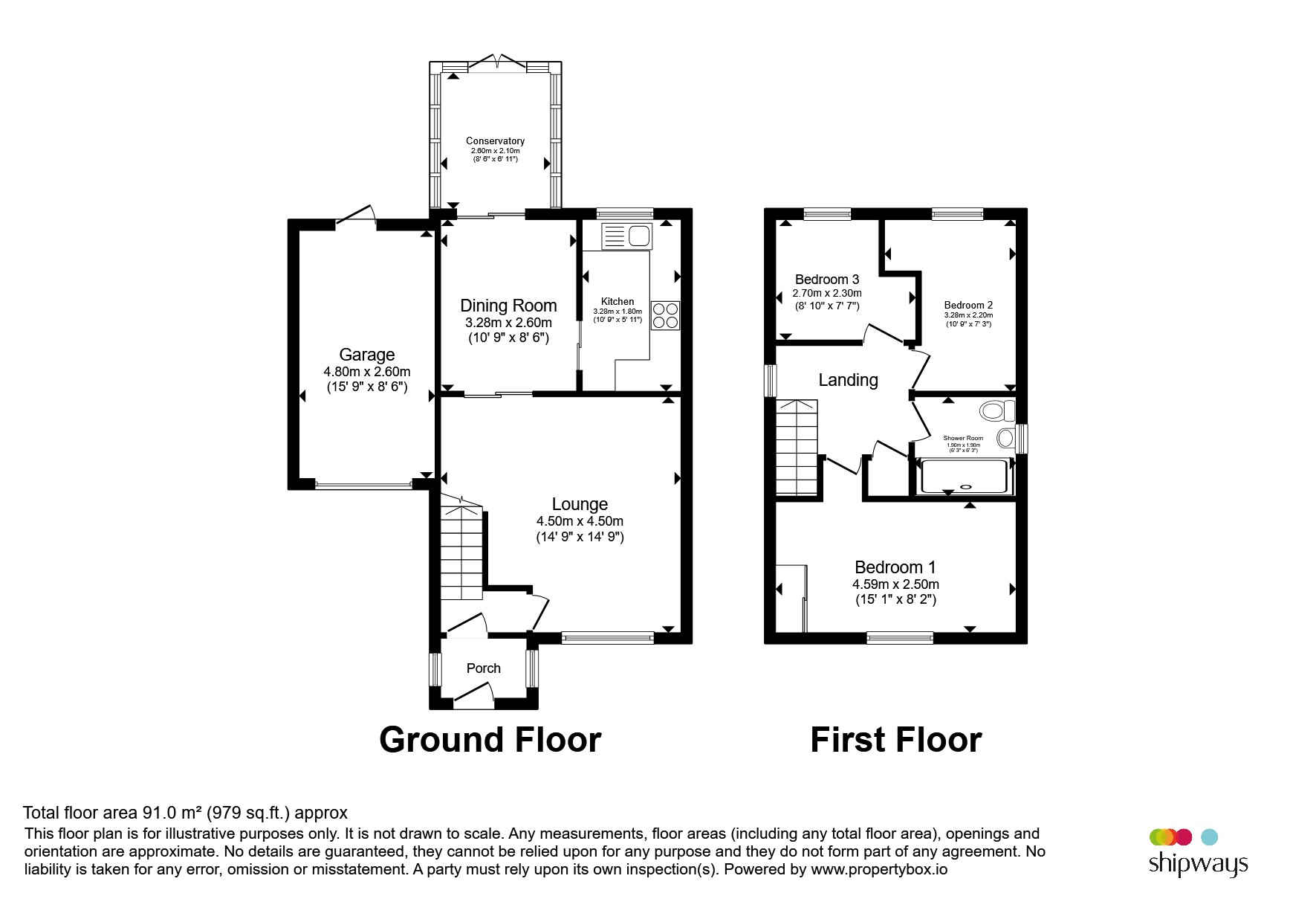 18, Dorrington Green, Birmingham floorplan