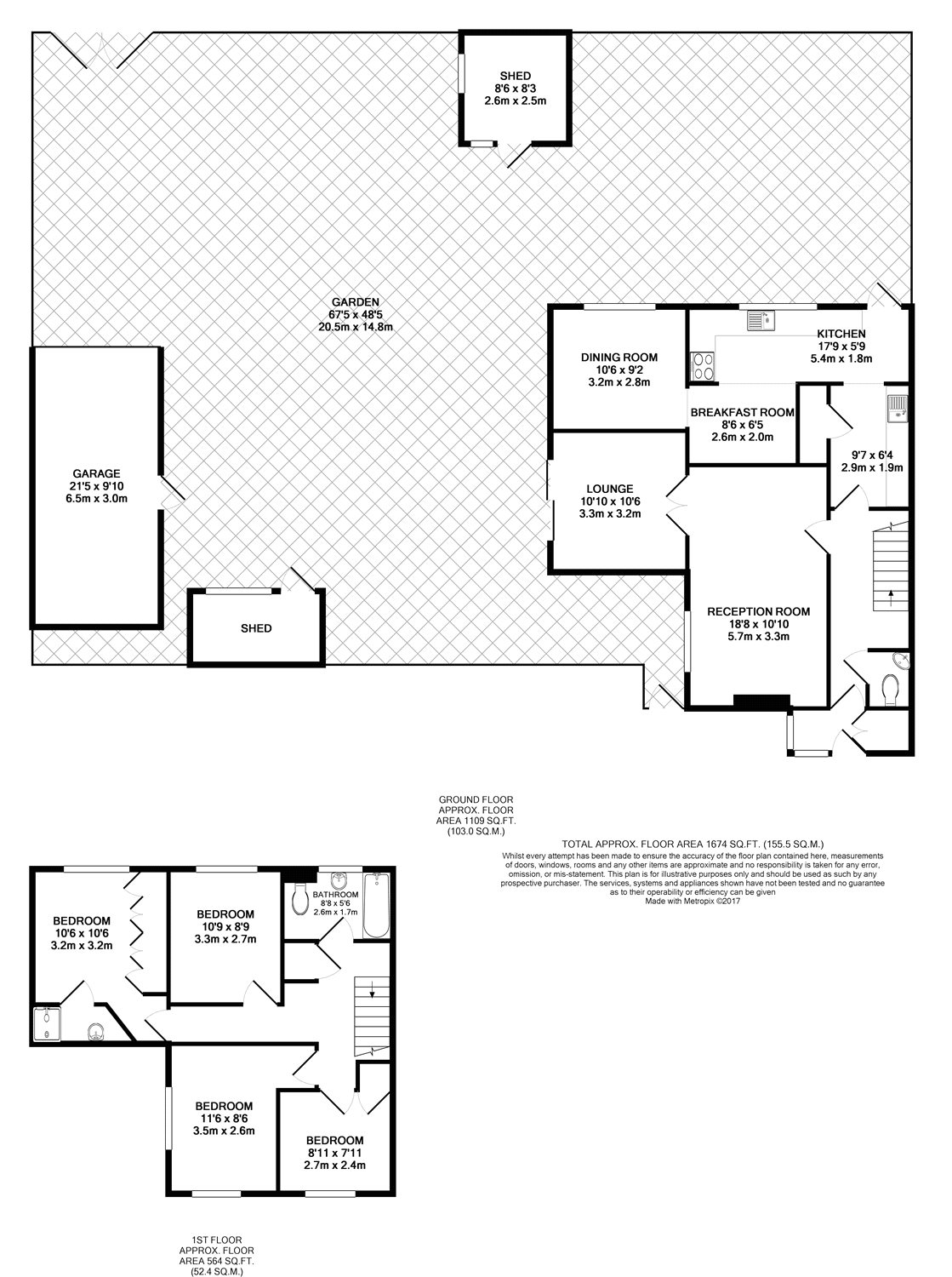 4 Bedrooms End terrace house for sale in Neagle Close, Borehamwood, Hertfordshire WD6