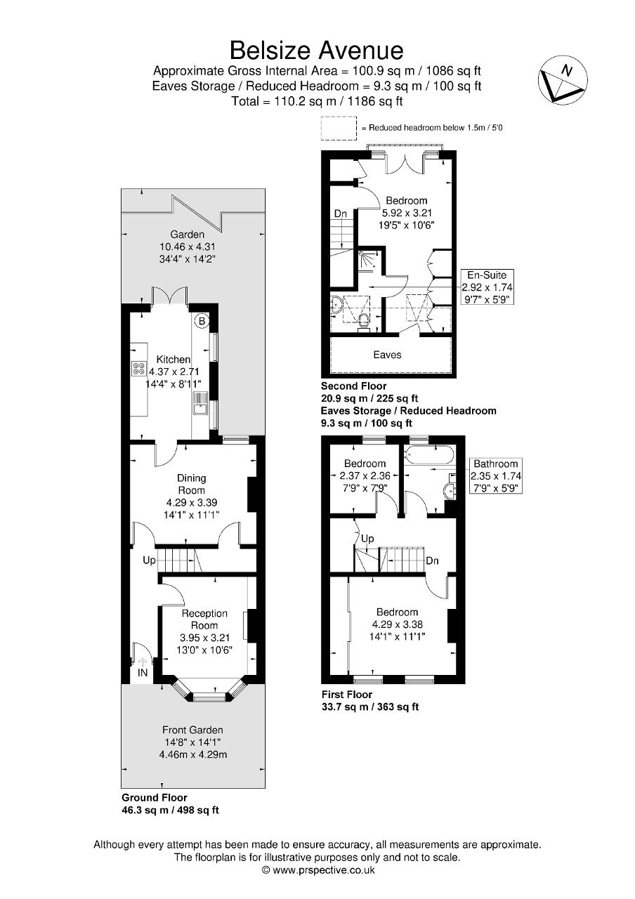 35, Belsize Avenue, London floorplan