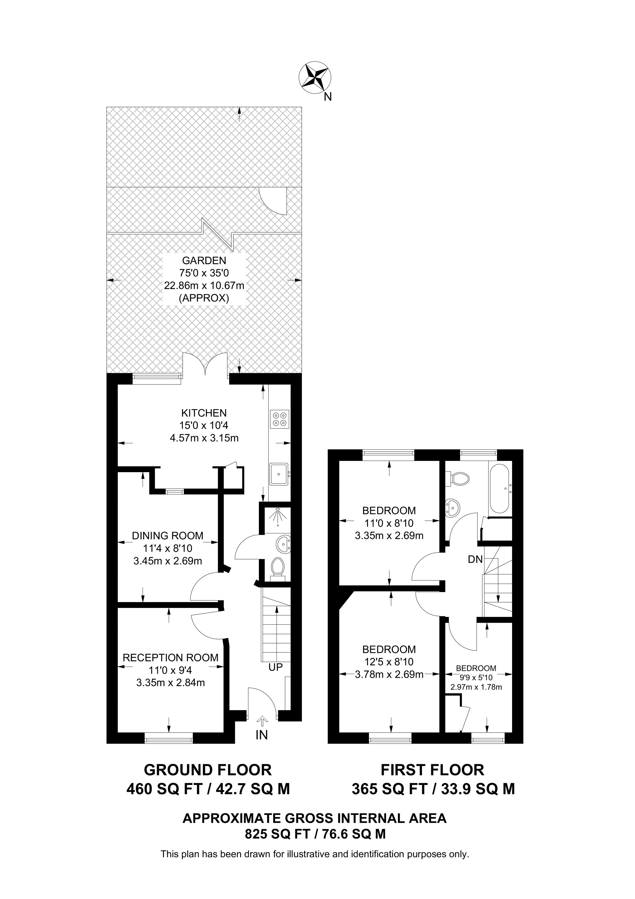 Meadway, Surbiton floorplan