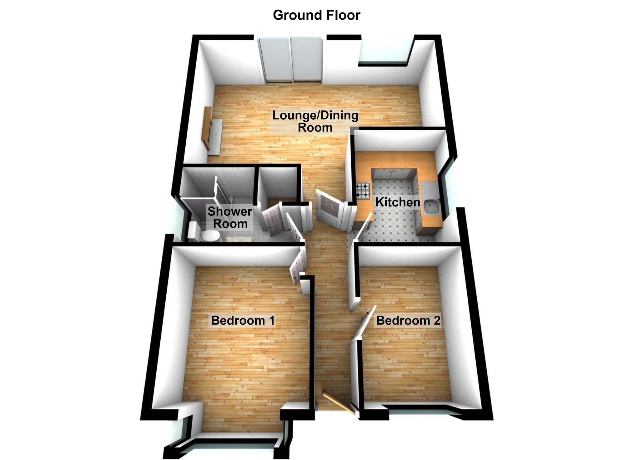 2a, Spionkop Road, Swansea floorplan