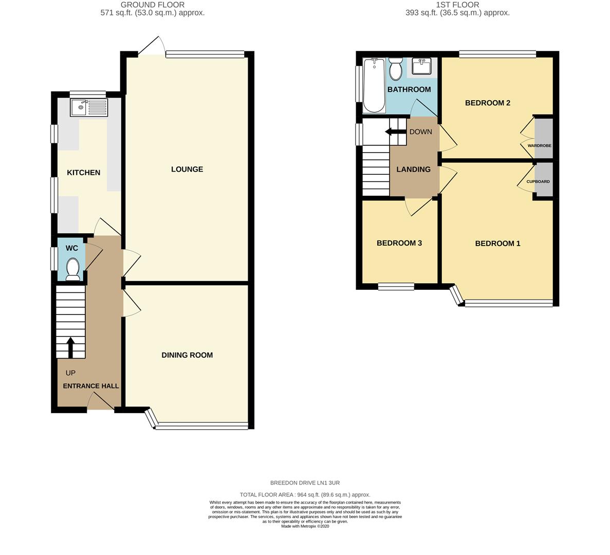 Breedon Drive, Lincoln LN1, 3 bedroom semidetached house for sale