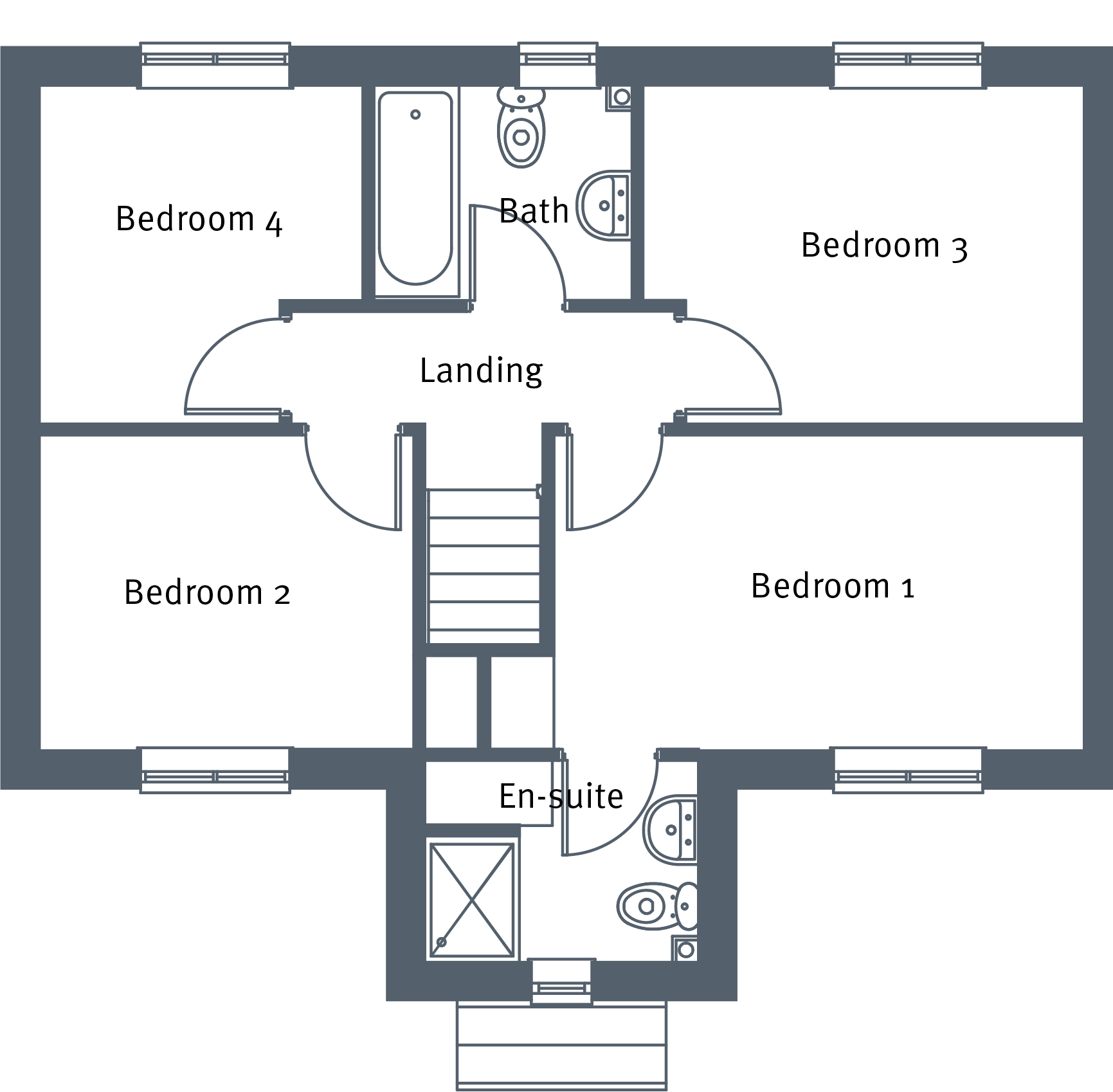 "Carlow" at St. Peters Drive, Askern, Doncaster DN6, 4 bedroom detached