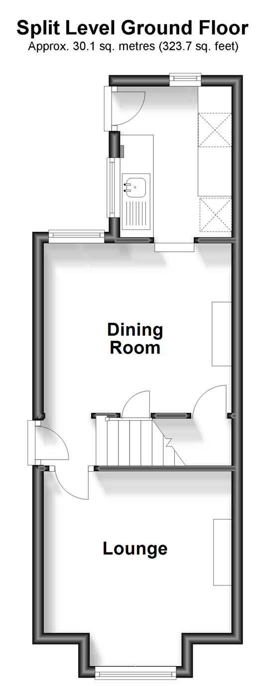 Milton Road, Caterham, Surrey CR3, 2 bedroom semidetached house for