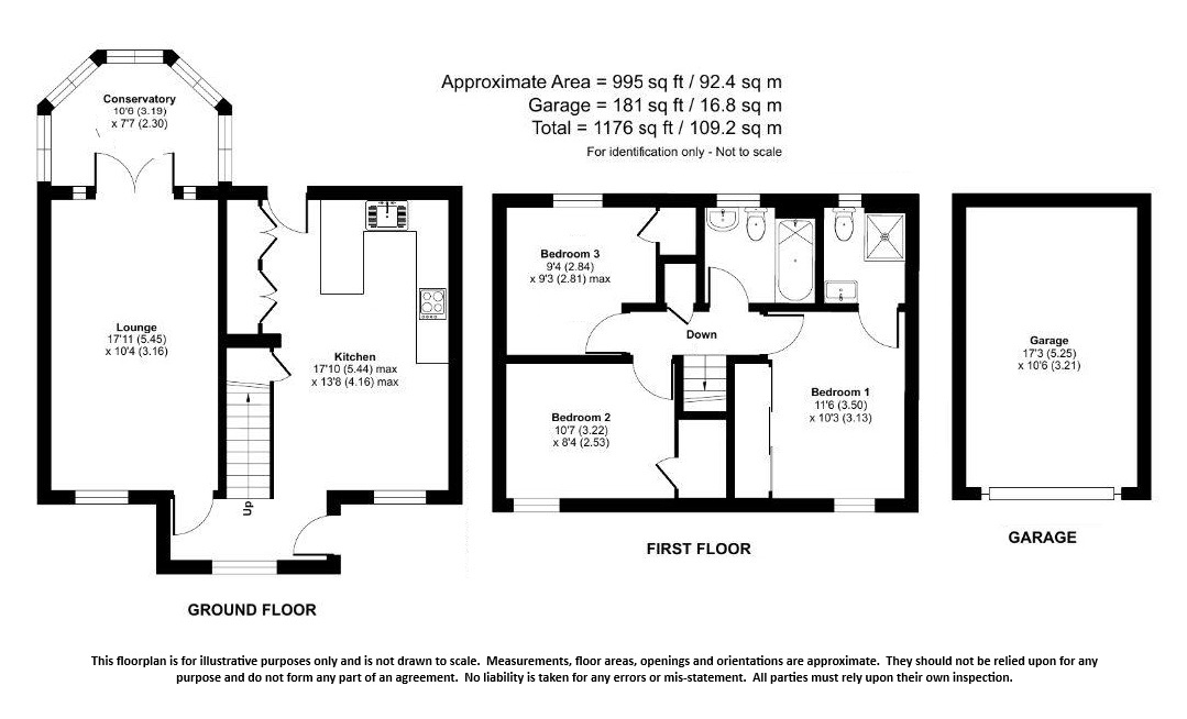 12, Petresfield Way, Brentwood floorplan