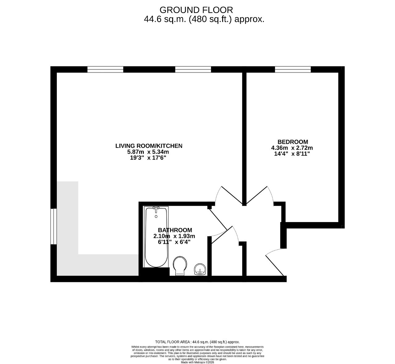 34, Barons Cresent, Trowbridge floorplan