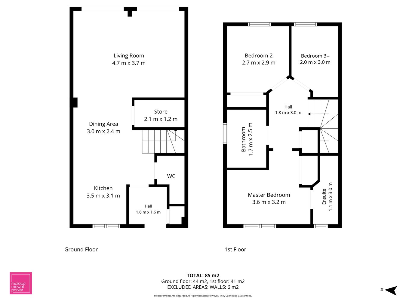 23, Robert Grove, Dunfermline floorplan