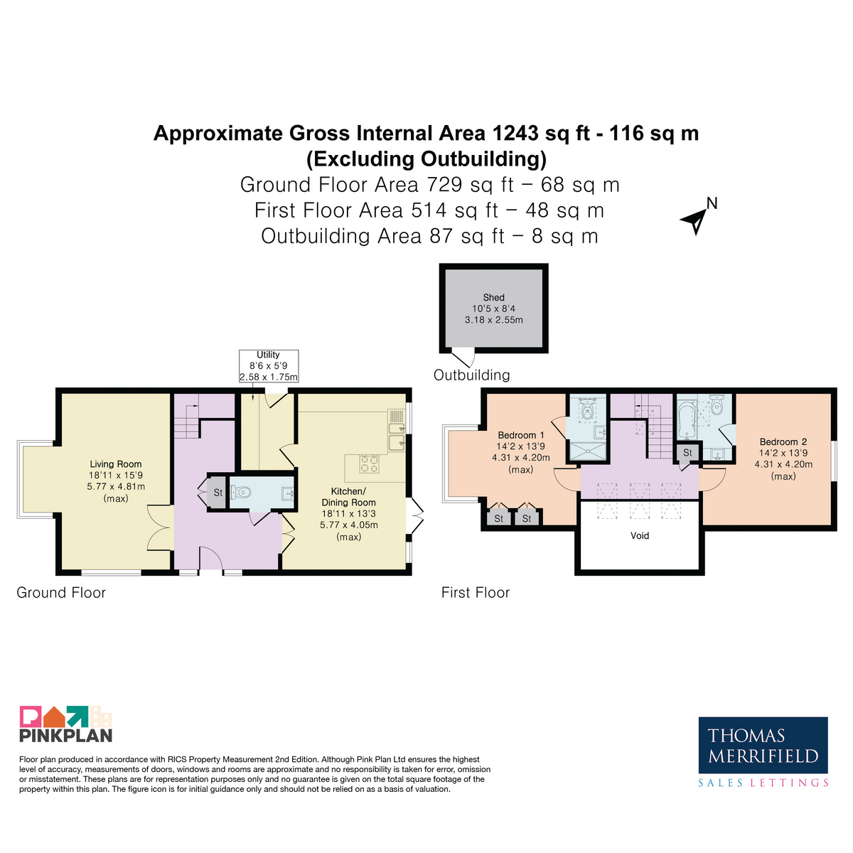 27, The Croft, Harwell floorplan
