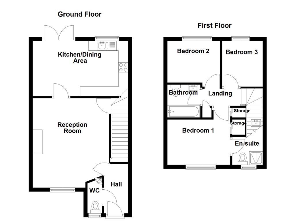 4, Squirrels Close, Accrington floorplan