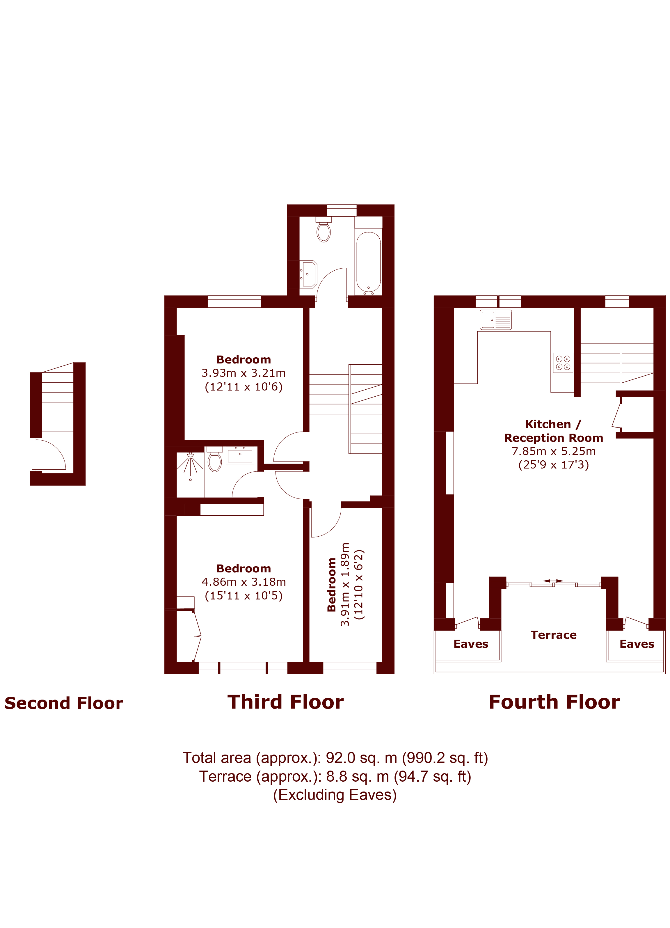 5, 20, Maclise Road, London floorplan