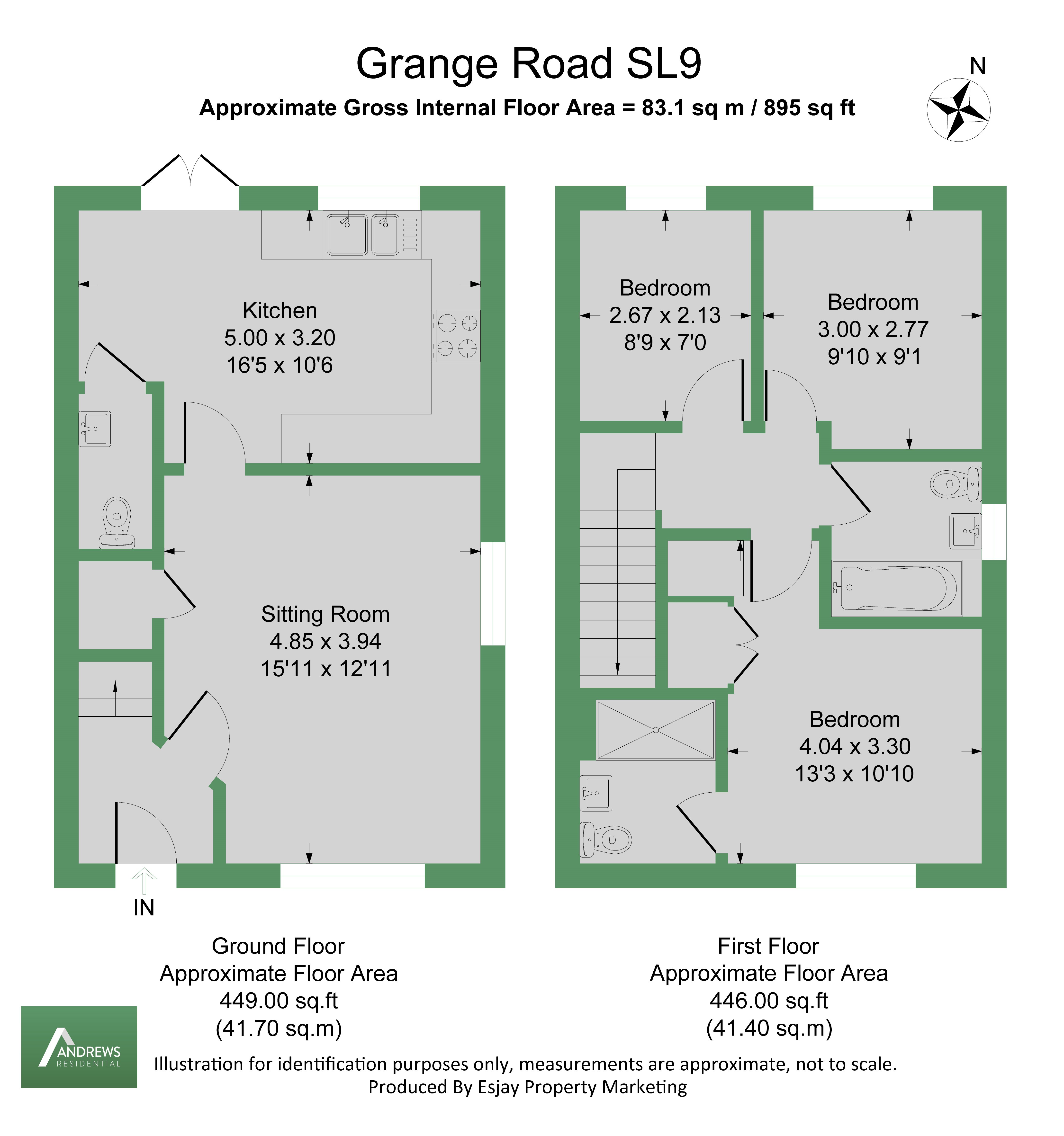 41, Grange Road, Gerrards Cross floorplan