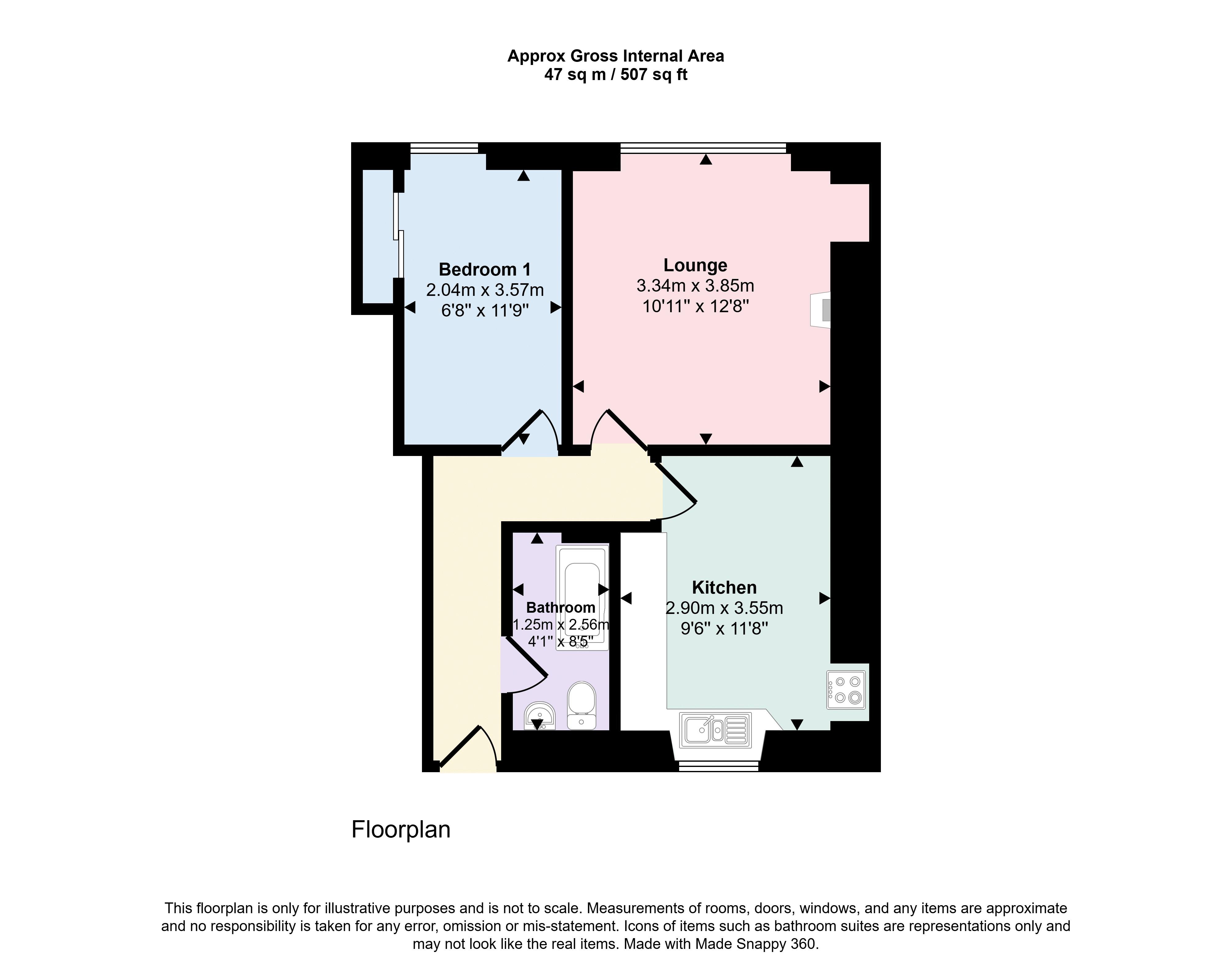 8/2, Avenue Place, Alexandria floorplan