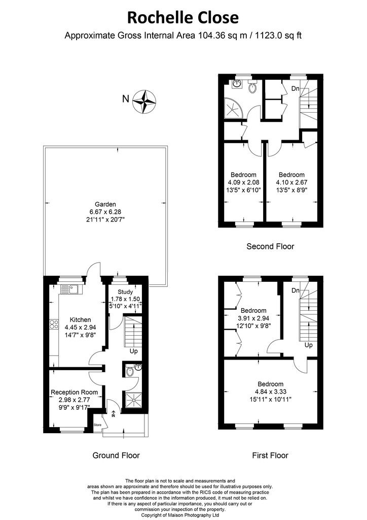 4 Bedrooms  to rent in Rochelle Close, London SW11