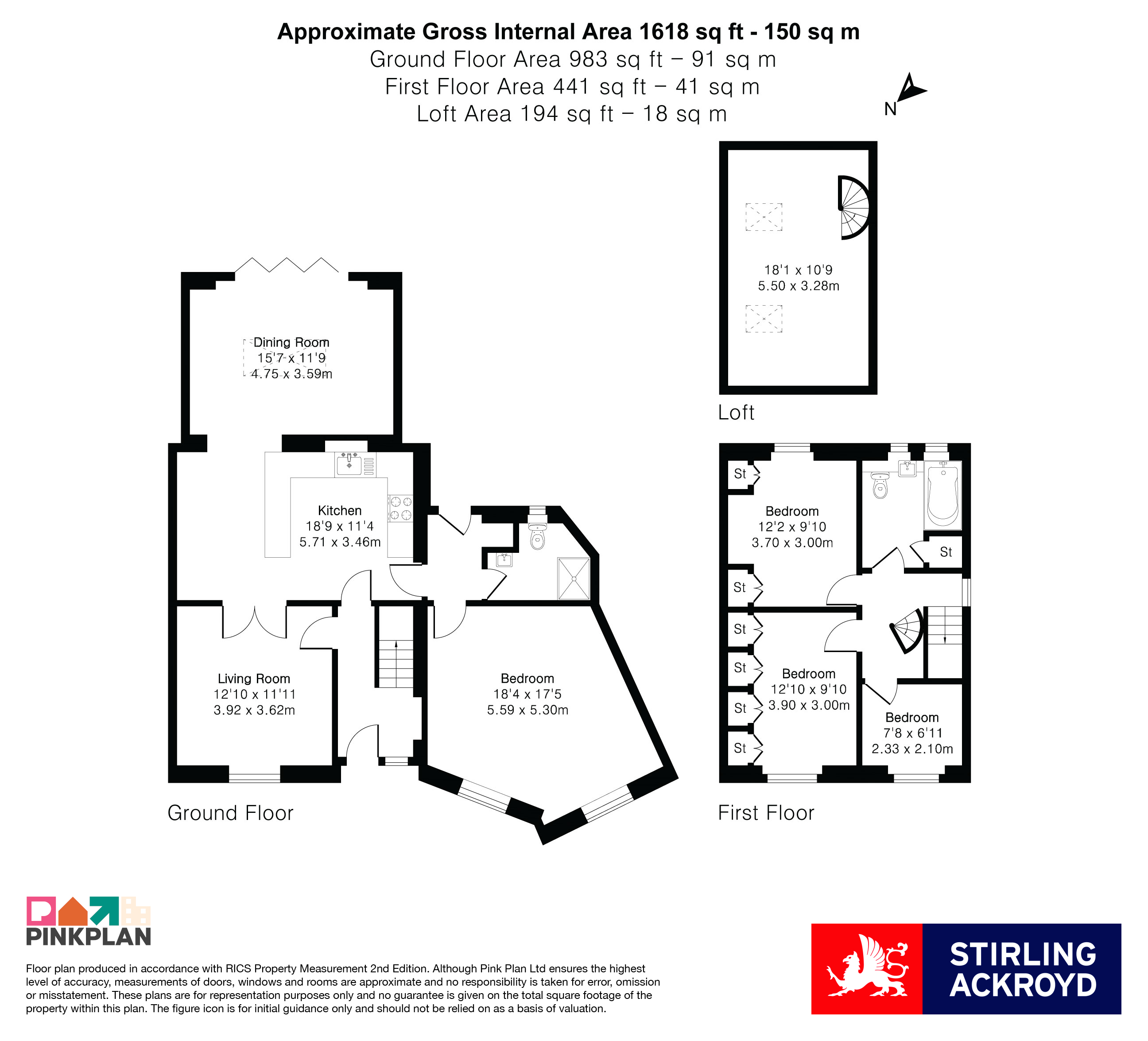 14, Oak Grove, Surrey floorplan