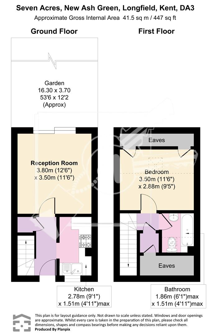 38A, Seven Acres, Longfield floorplan