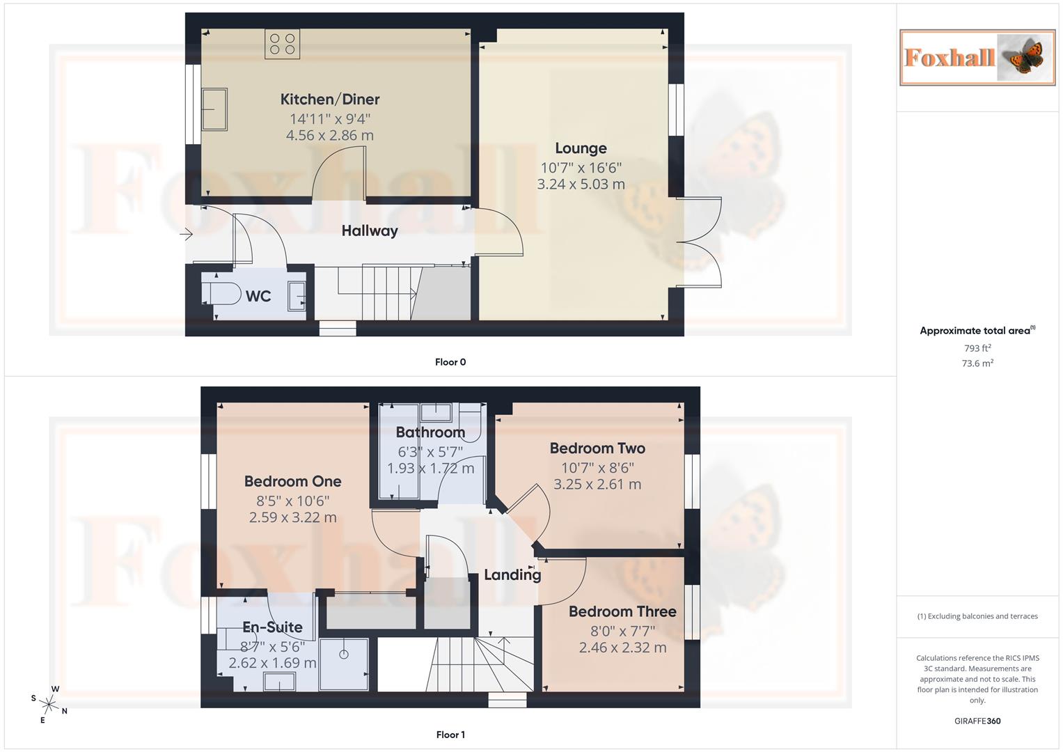 14, Kiln Close, Ipswich floorplan