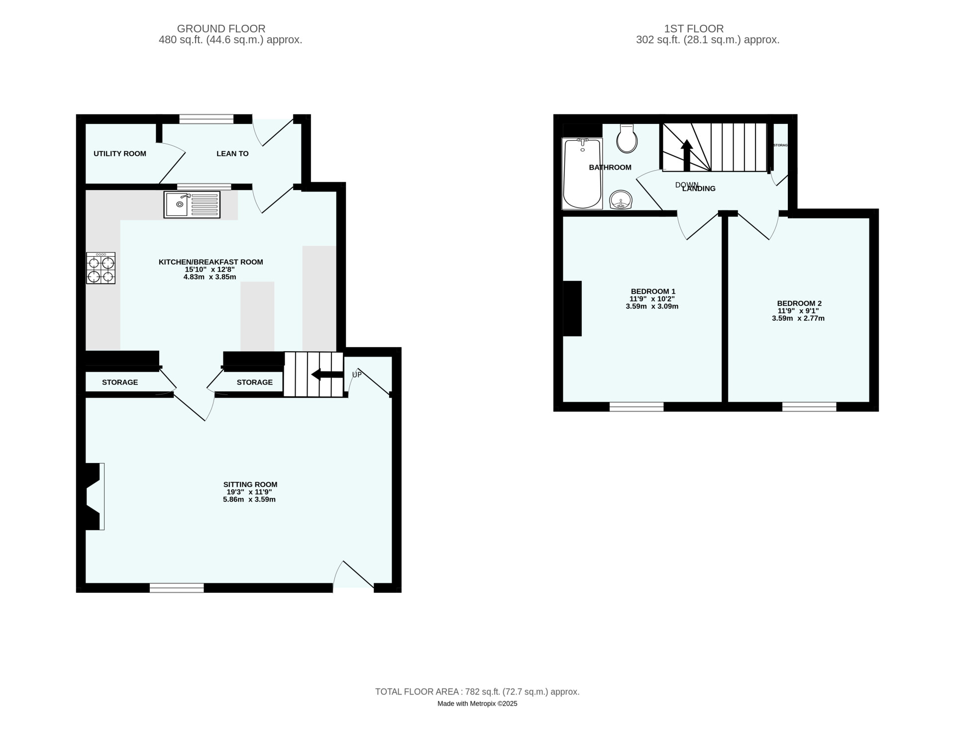 Sunray,, The Strand, Exeter floorplan