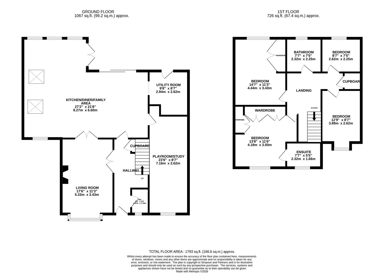 42, Windsor Drive, Thrapston floorplan