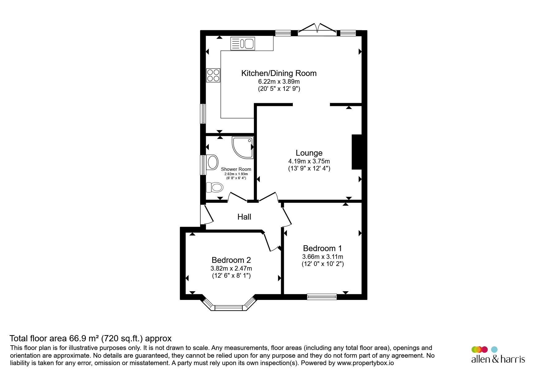 9, Glas-y-Pant, CARDIFF floorplan