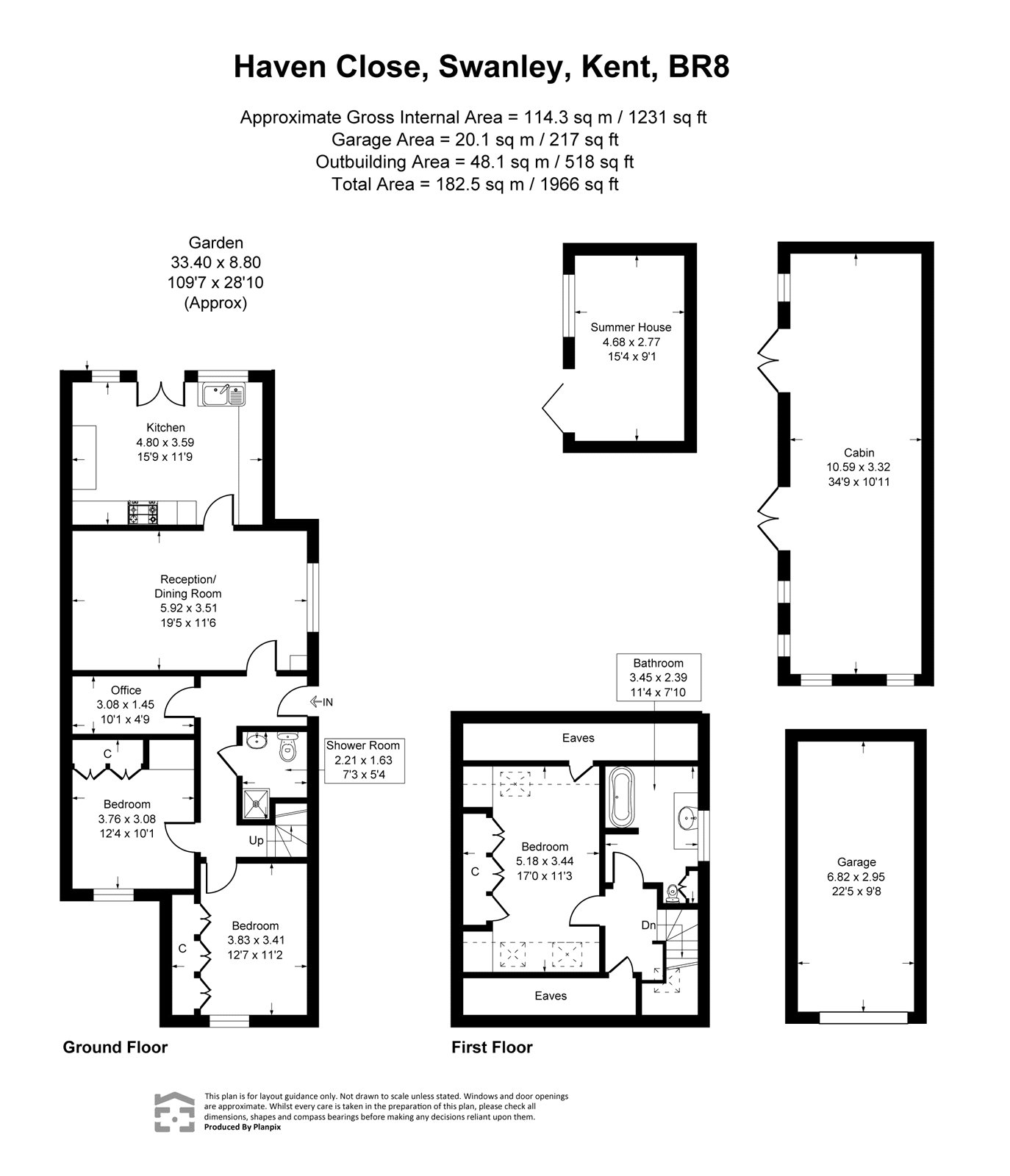 7, Haven Close, Kent floorplan