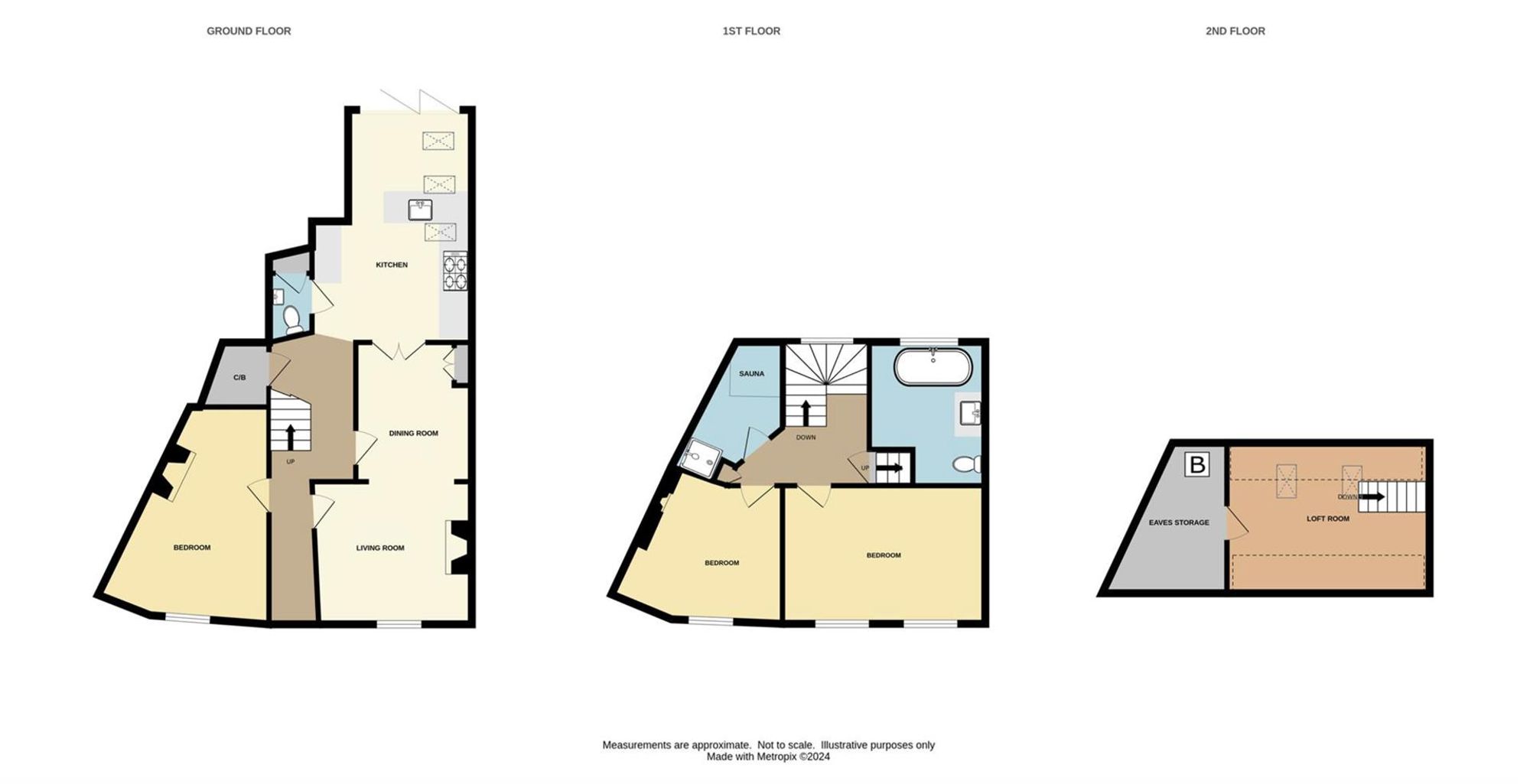 8 Broad Street, Newquay floorplan