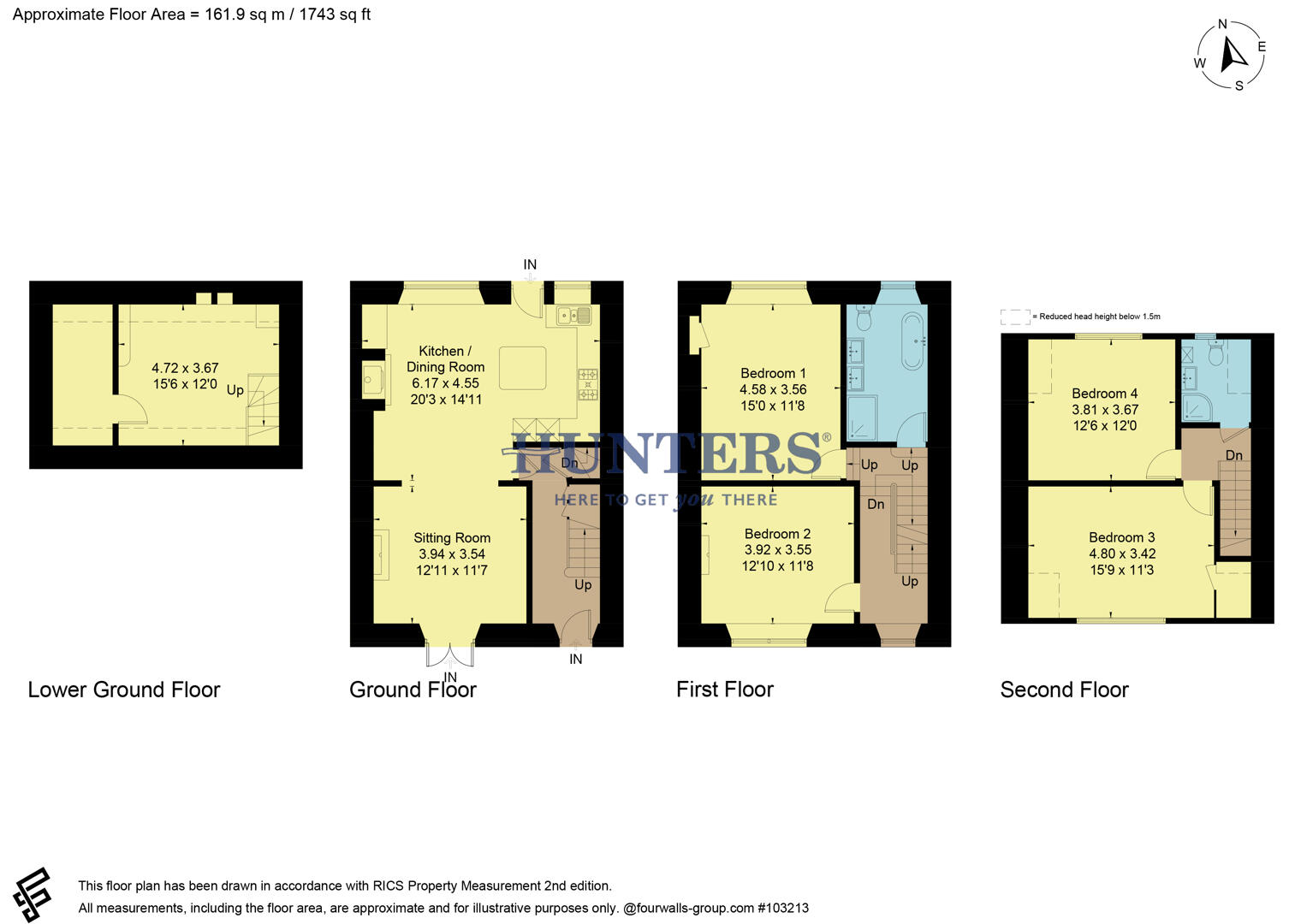 22, Hawthorn Crescent, Leeds floorplan