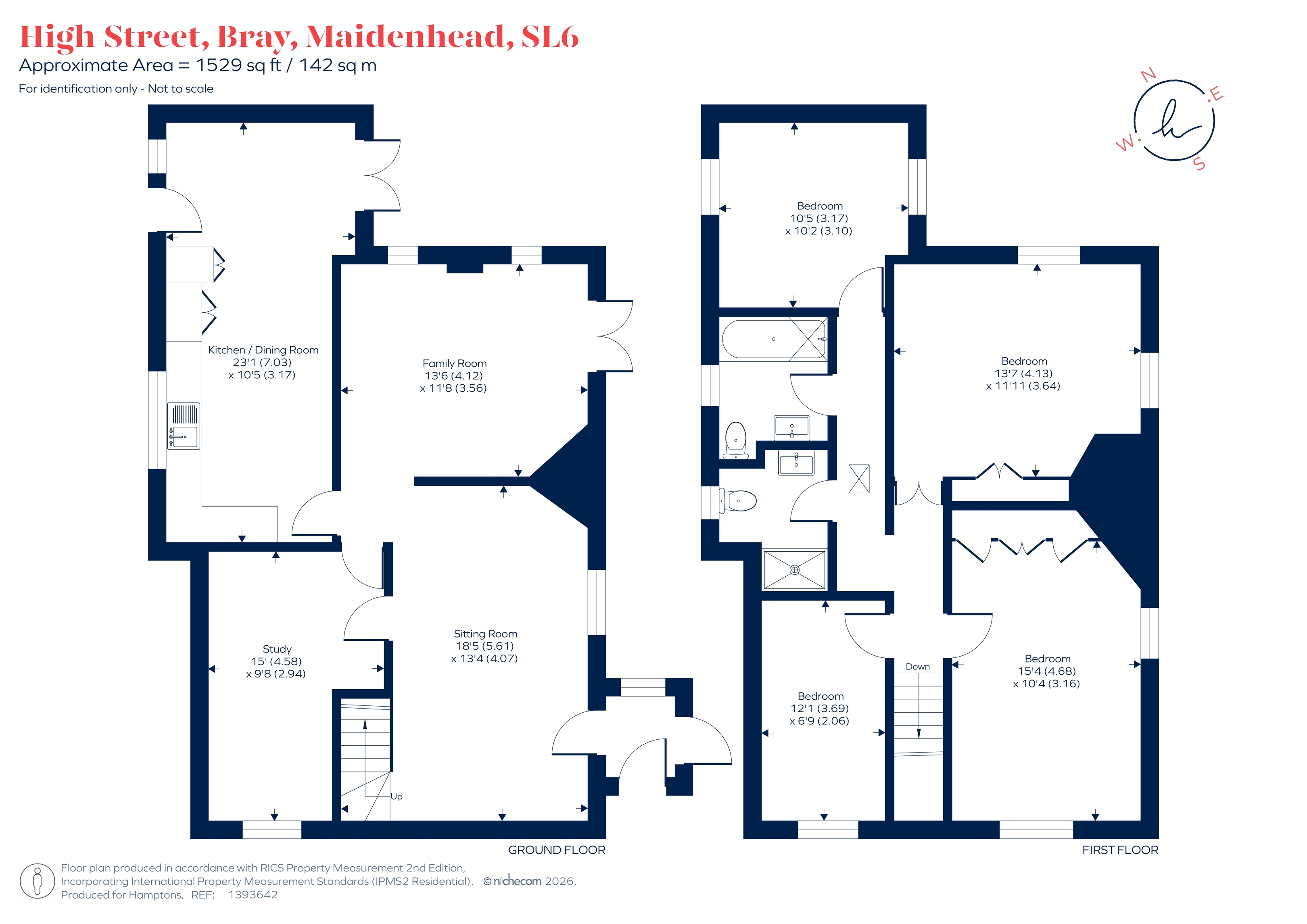 Old Corner Cottage, High Street, Bray floorplan