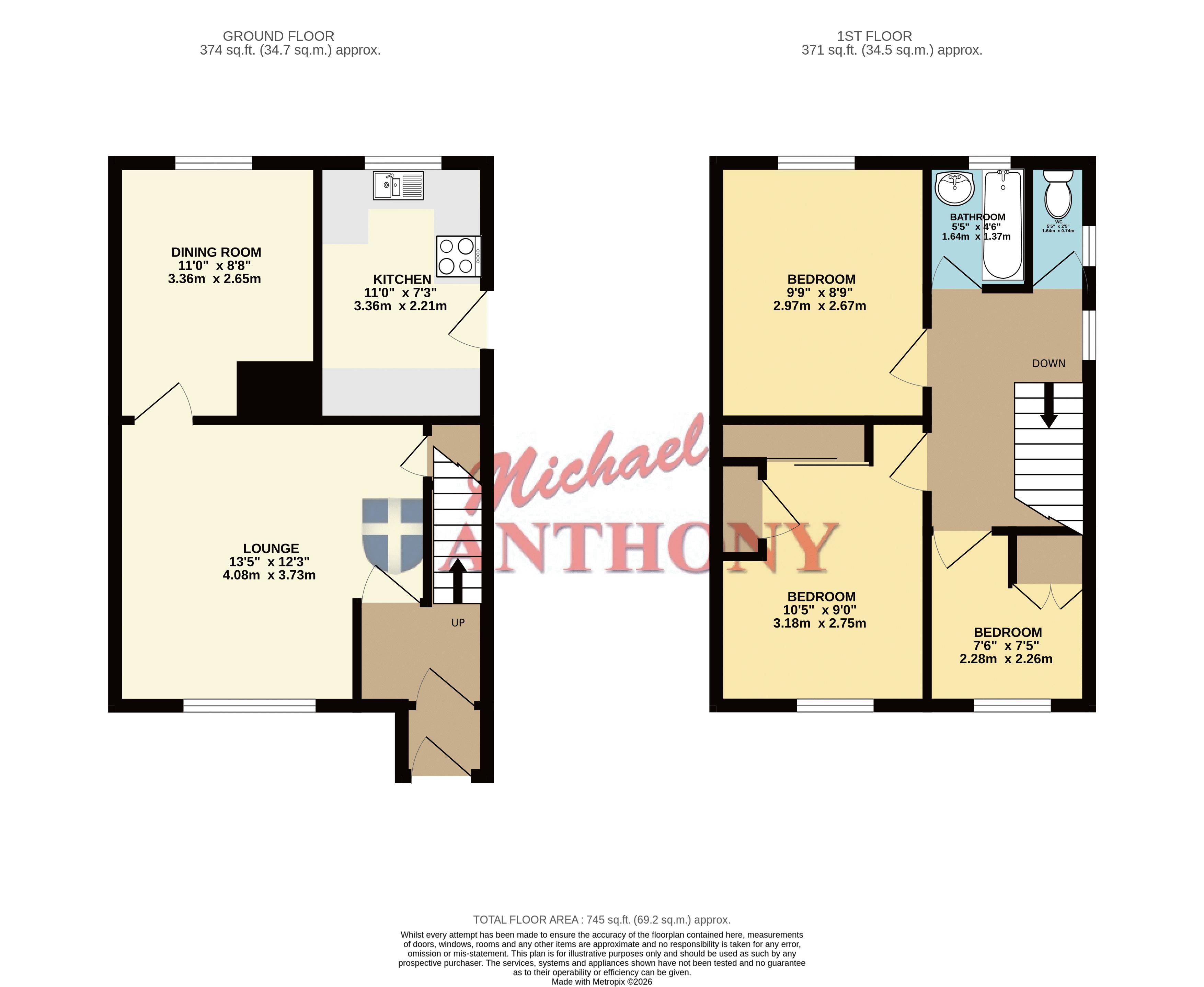 3, Eden Walk, Milton Keynes floorplan