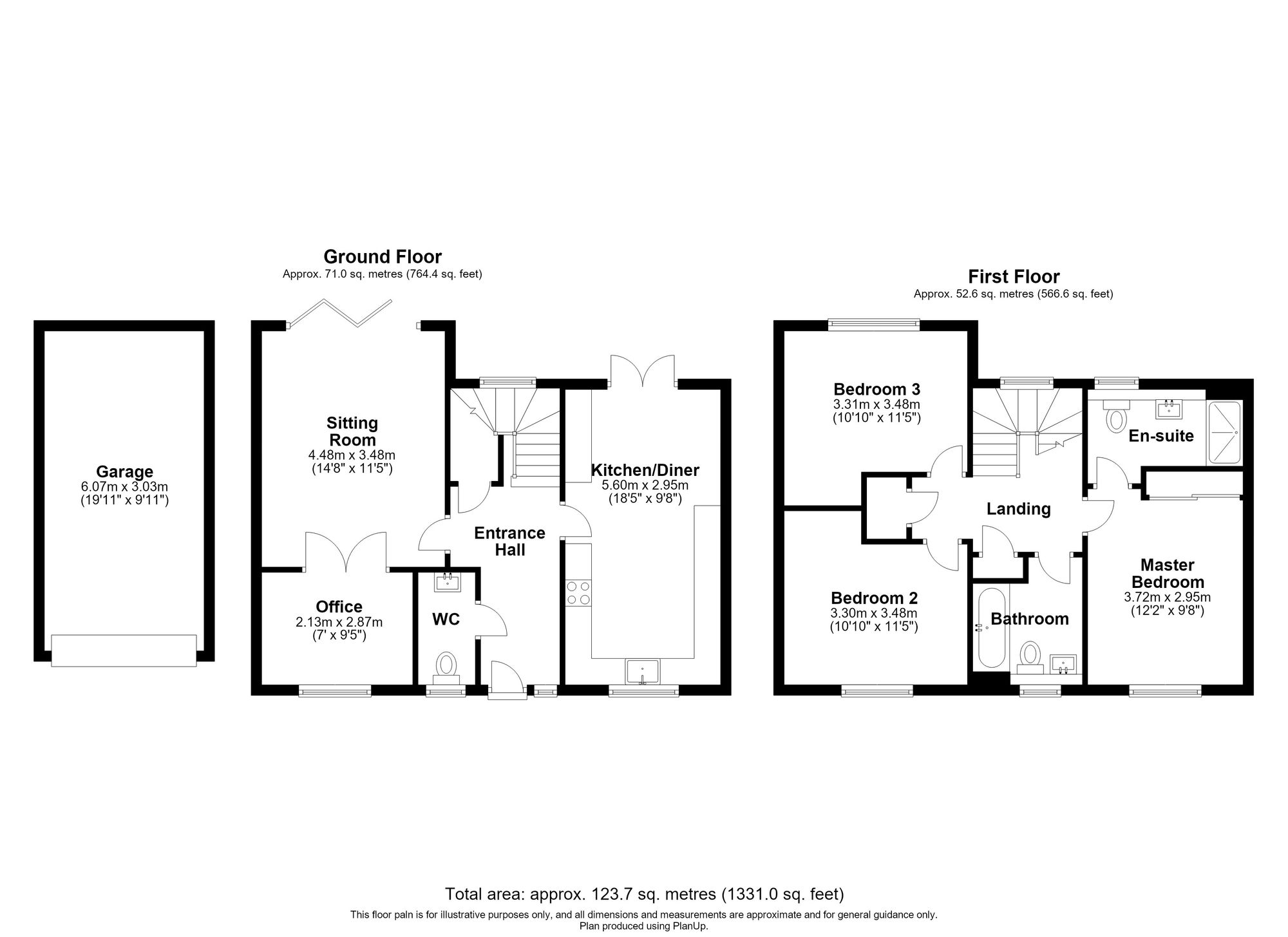 5 Claridge Close, Swindon floorplan