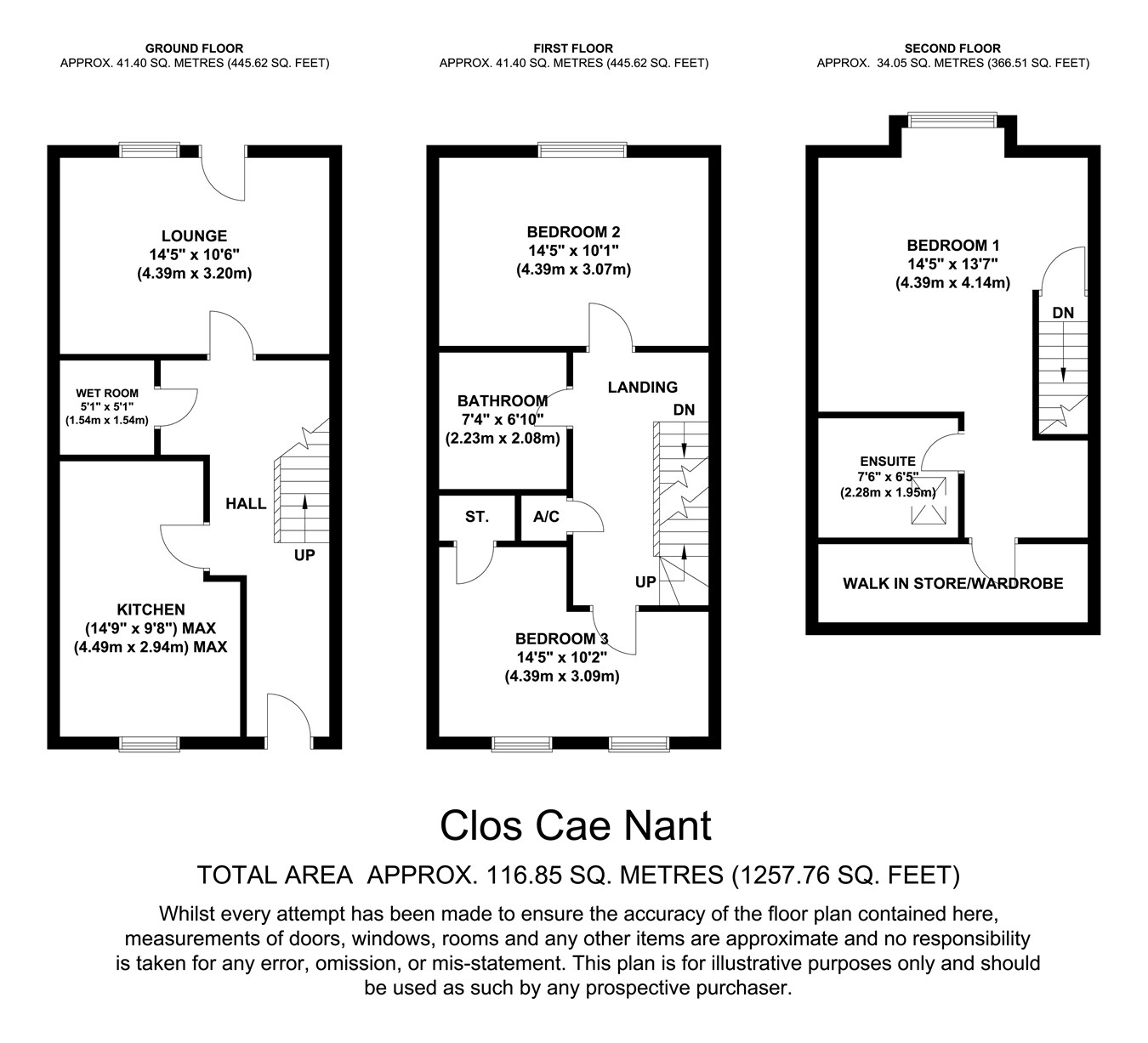 3 Bedrooms Terraced house for sale in Clos Cae Nant, Cwmbran NP44