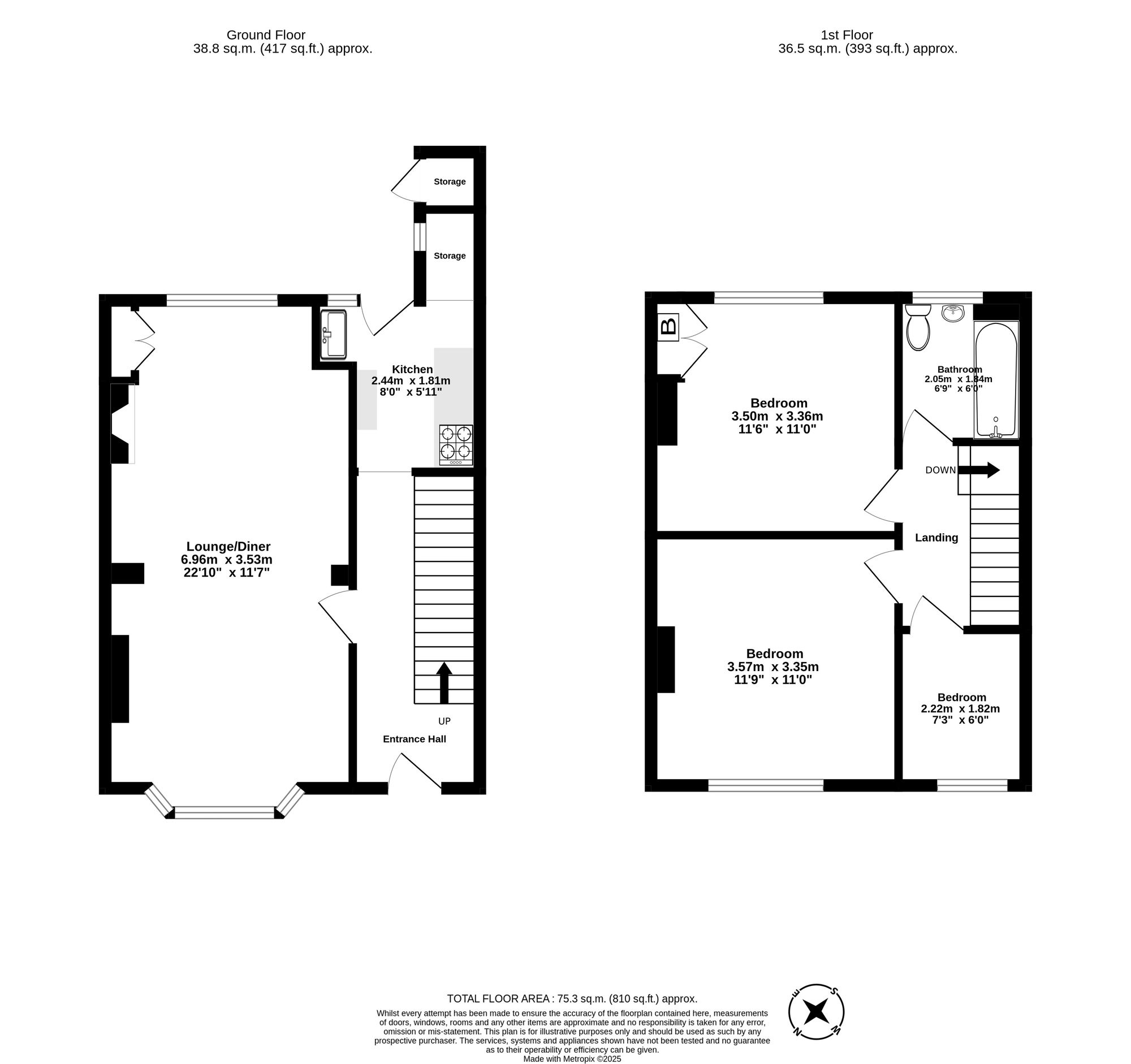 Tudor Road, Newport floorplan